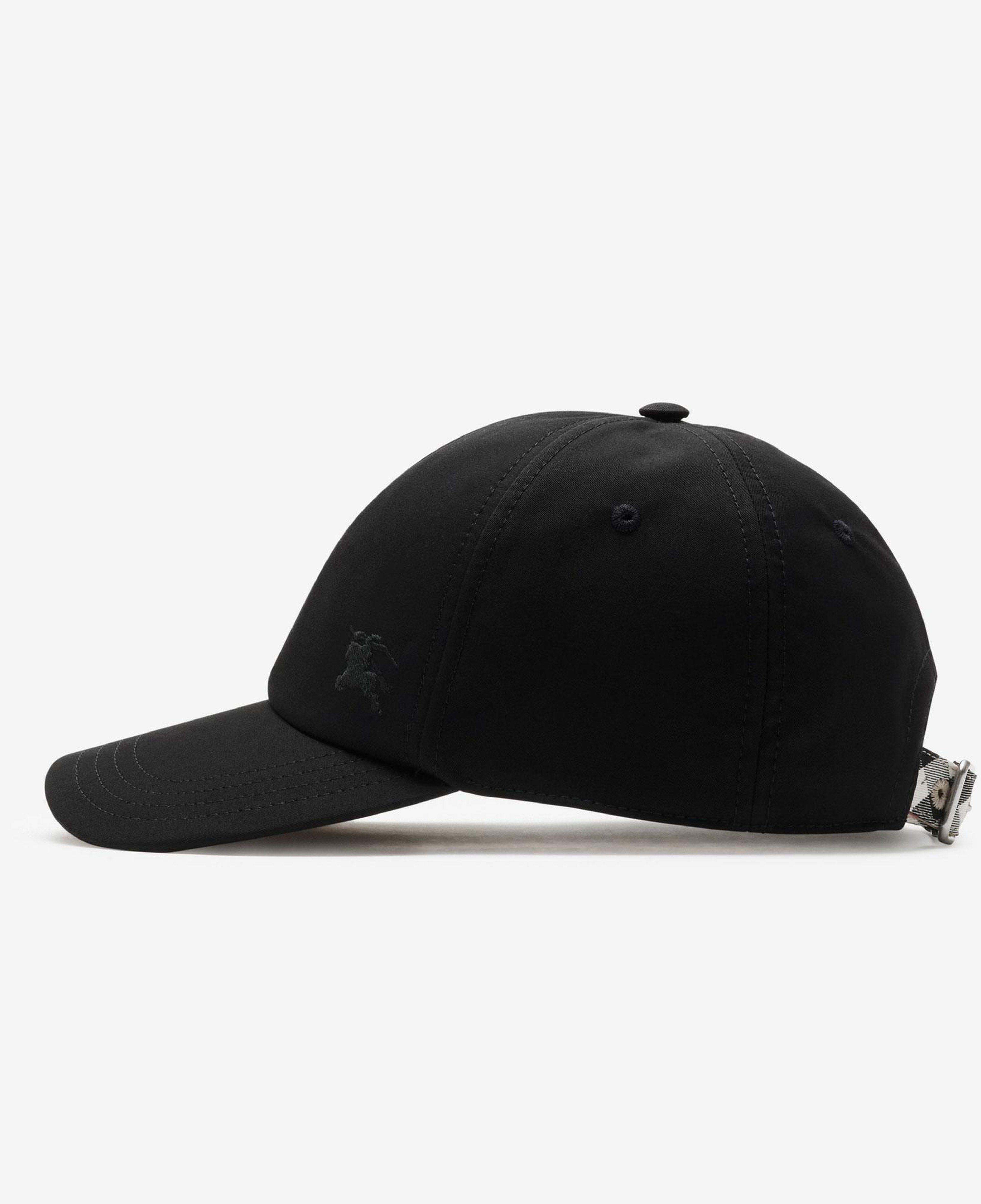 Burberry Gabardine Baseball Erkek Siyah Şapka