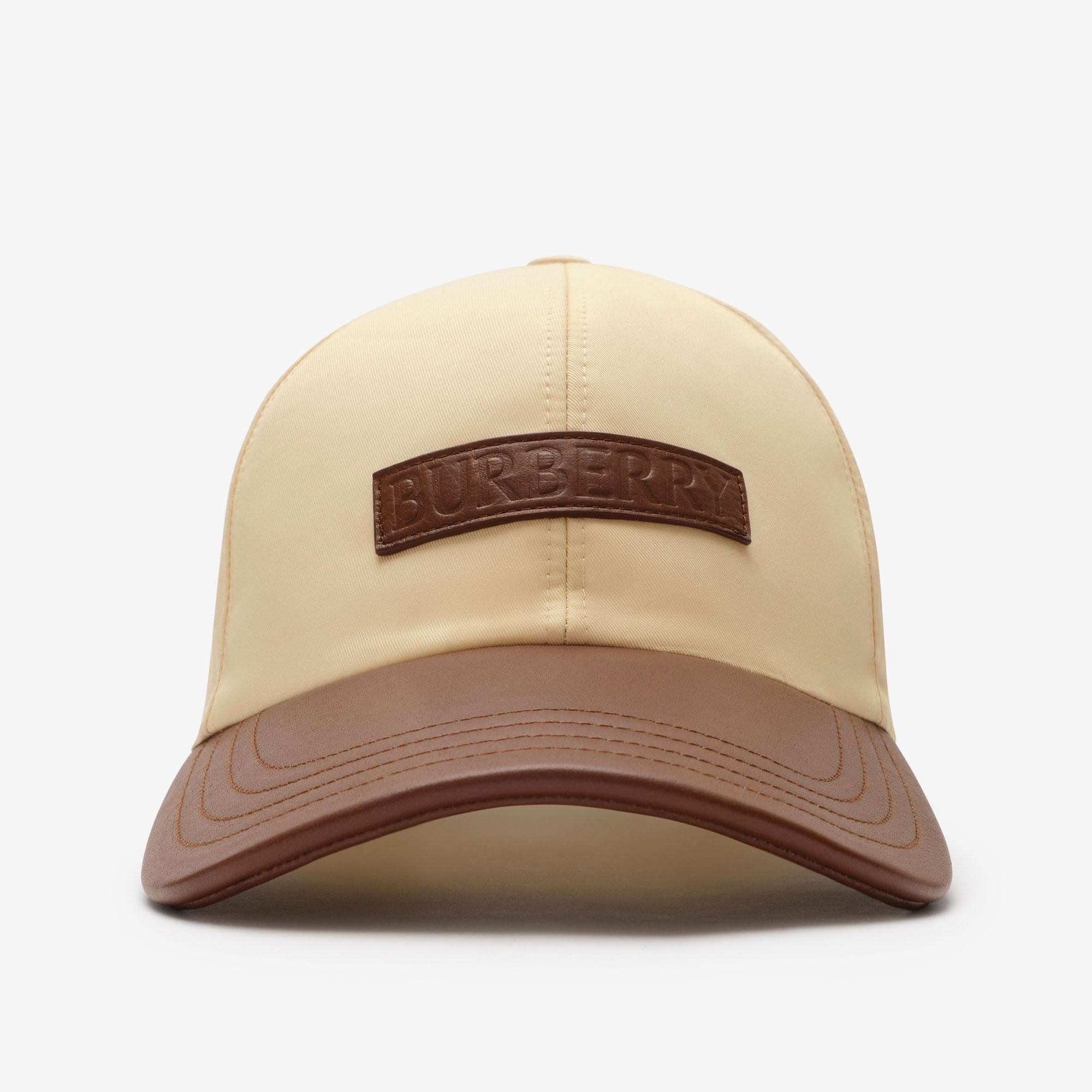 Burberry Erkek Krem Şapka