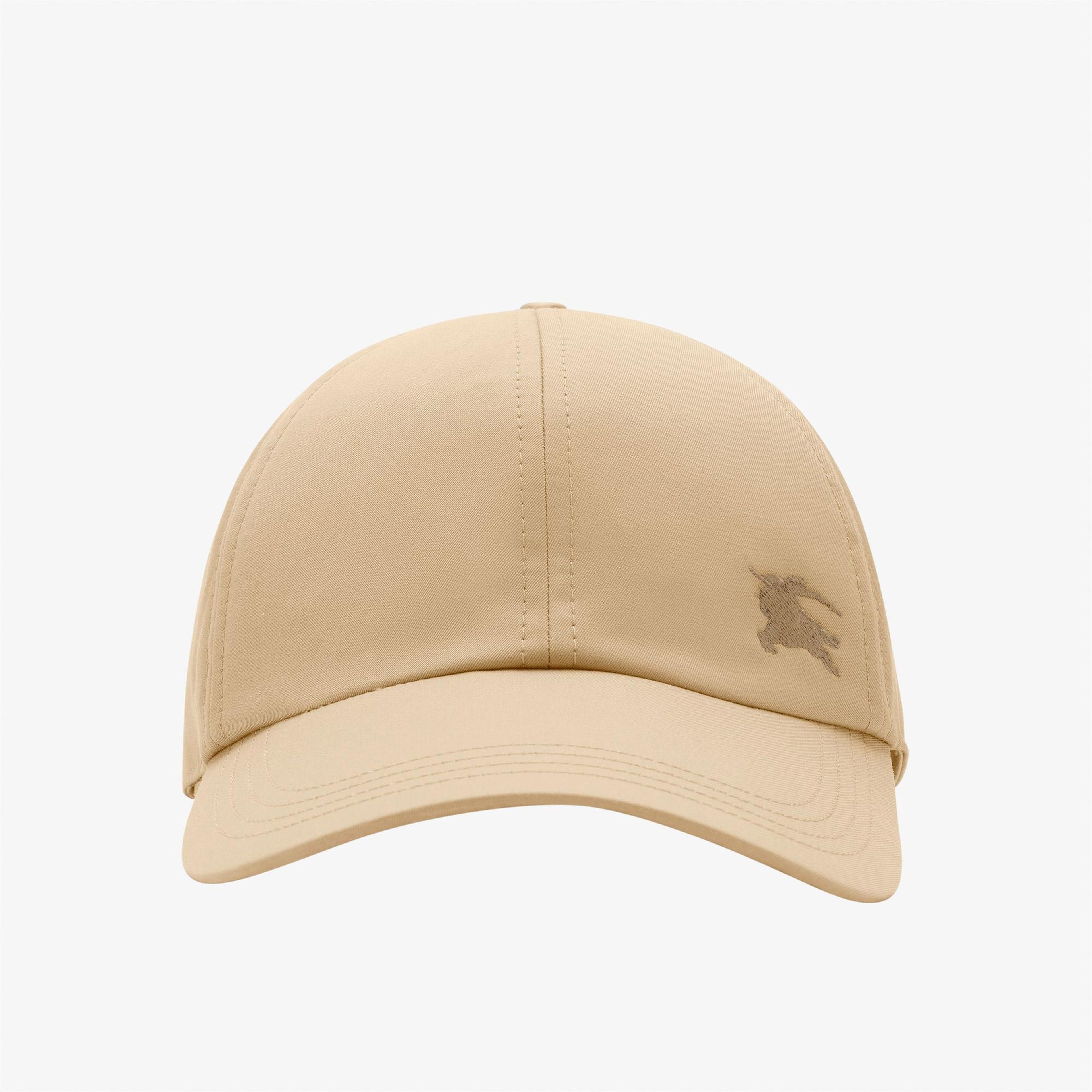 Burberry Gabardine Baseball Erkek Krem Şapka