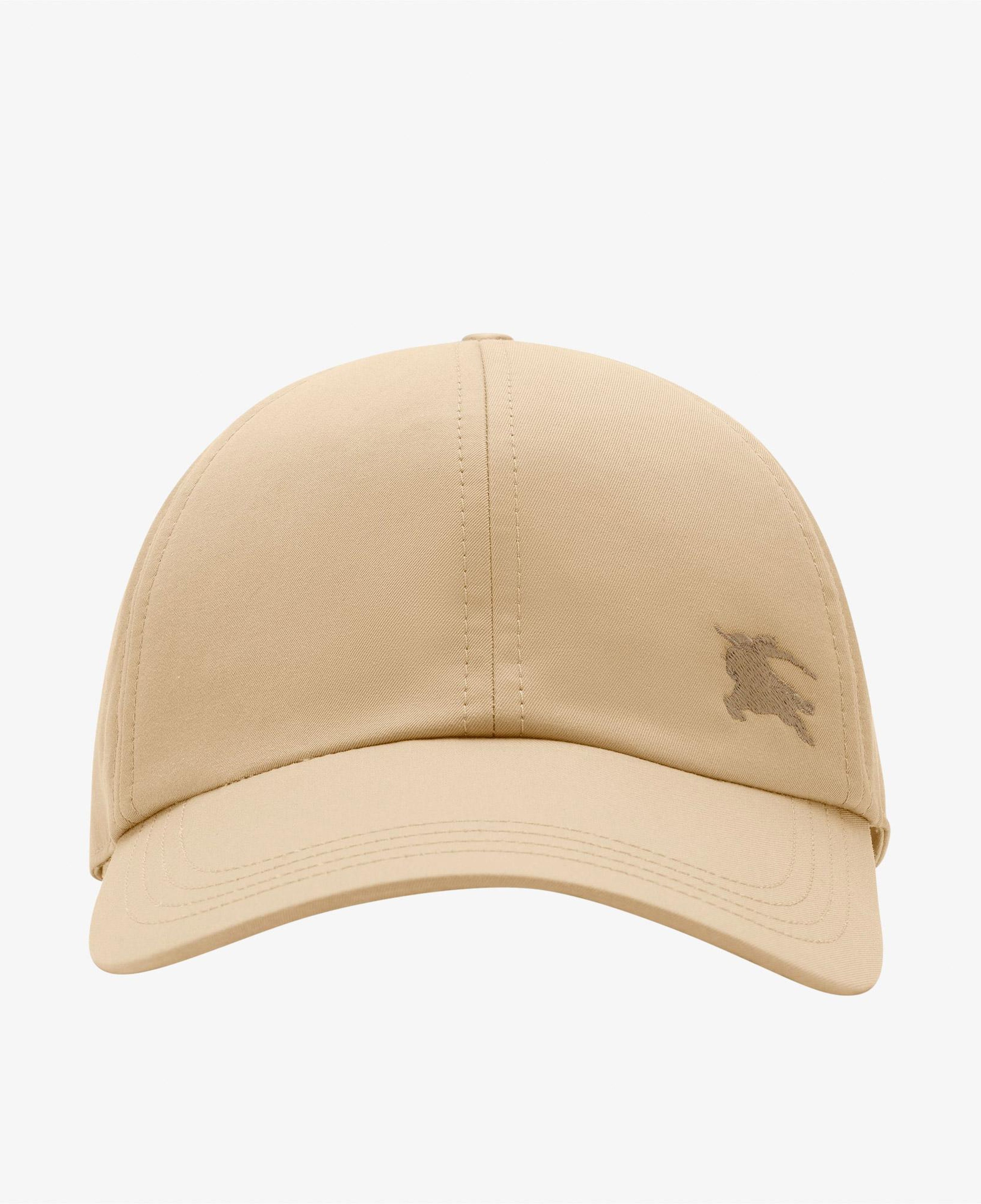 Burberry Gabardine Baseball Erkek Krem Şapka