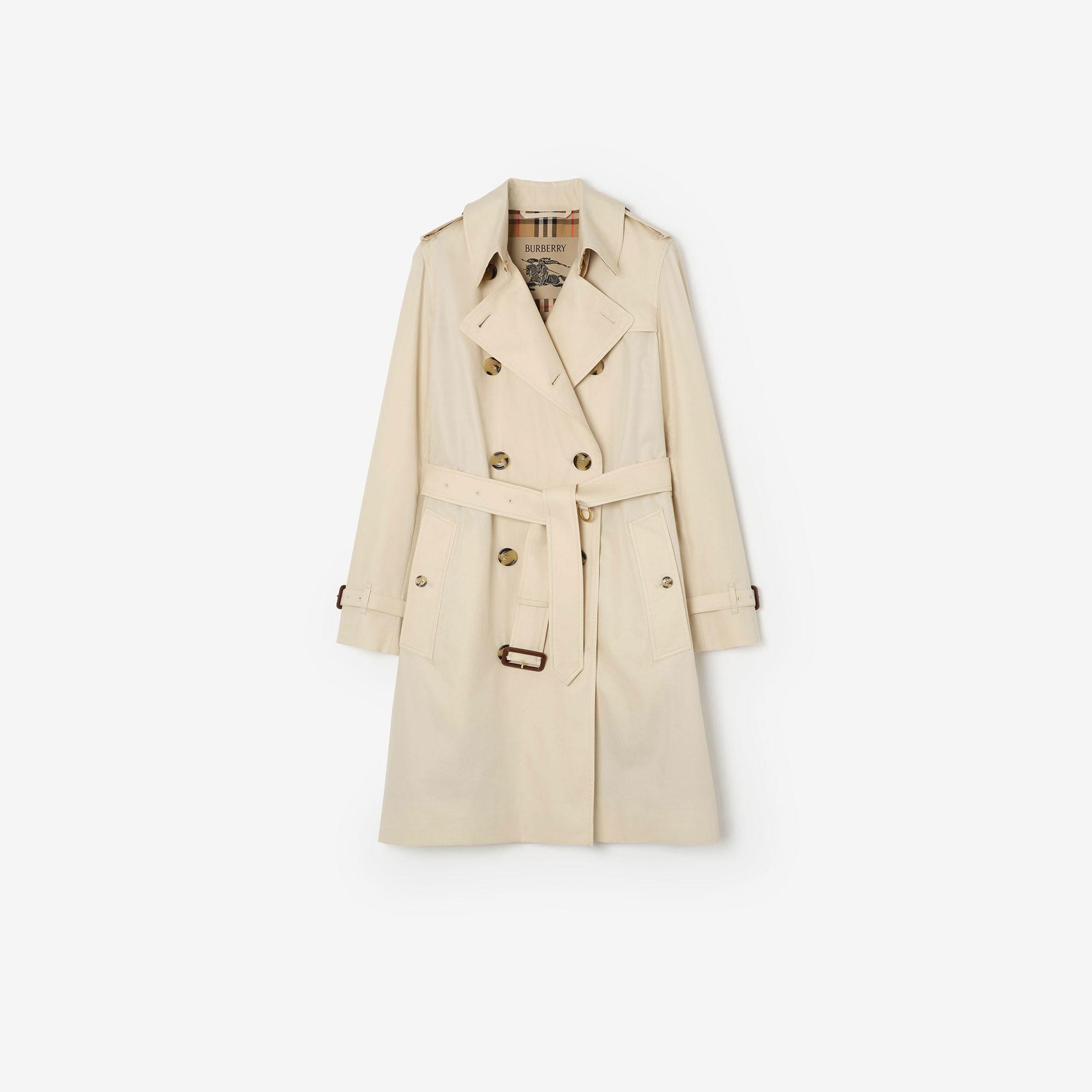 Burberry Kadın Bej Pardesü