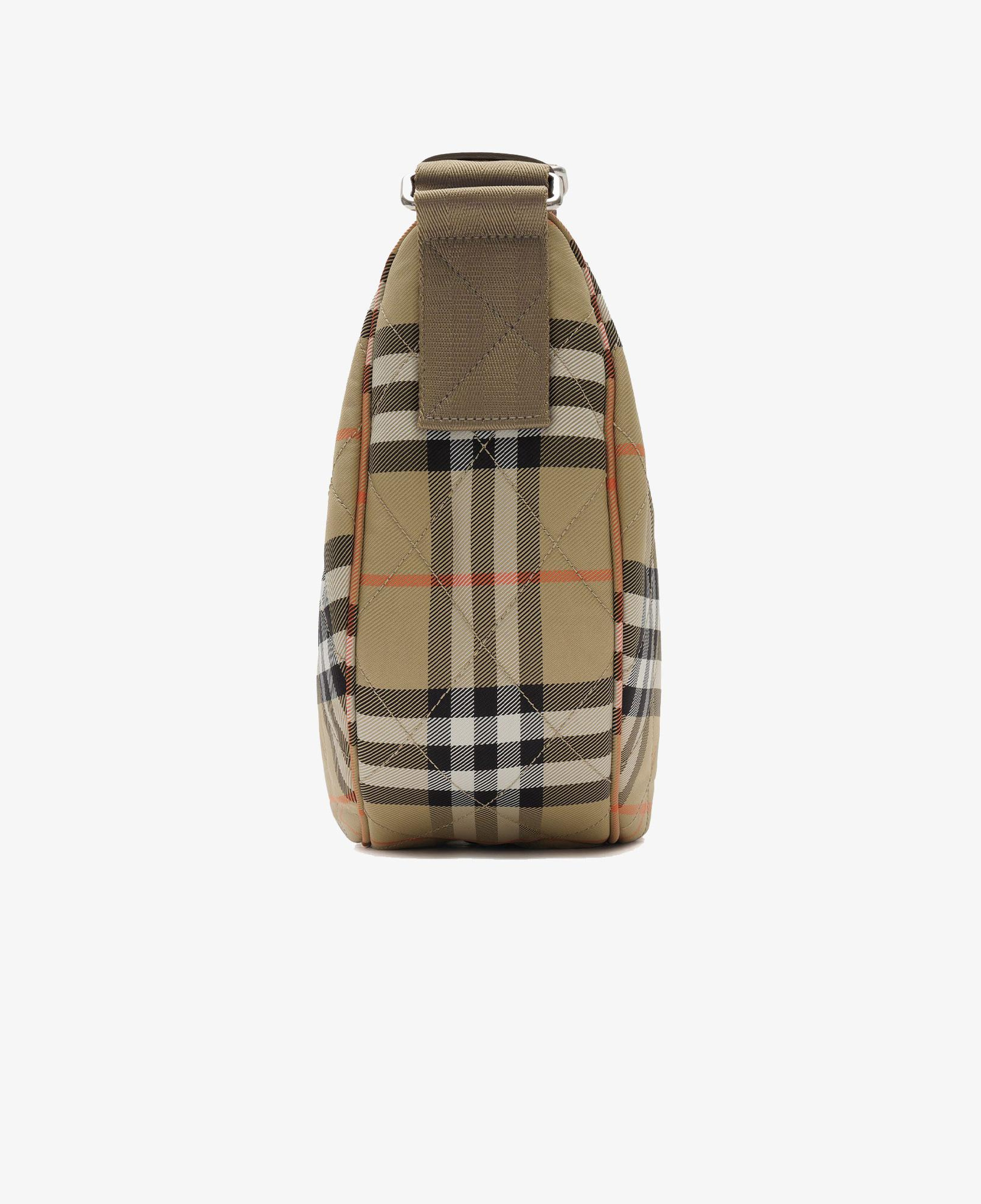 Burberry Horseshoe Erkek Bej Omuz Çantası