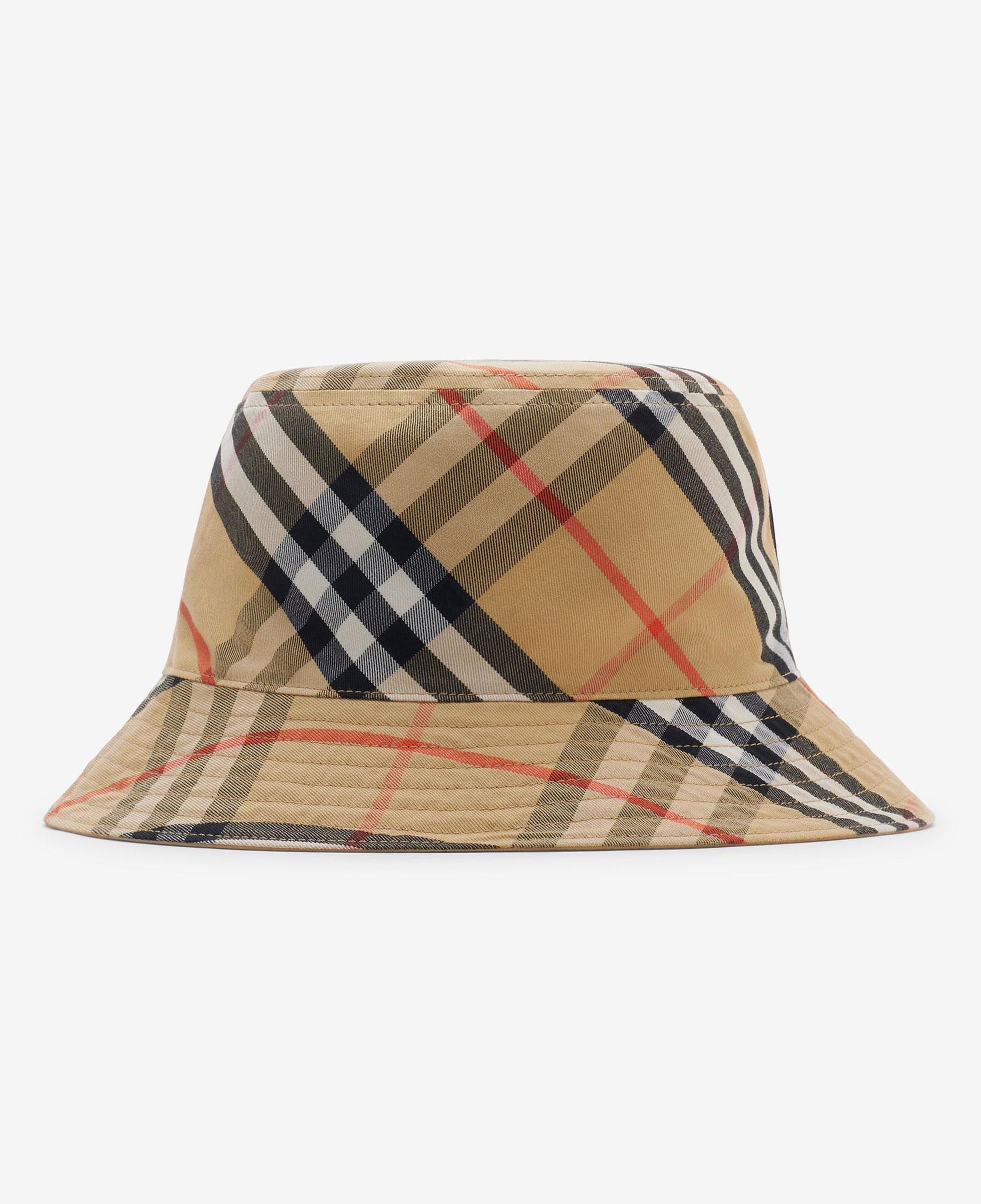 Burberry Reversible Gabardine Bucket Erkek Siyah Şapka