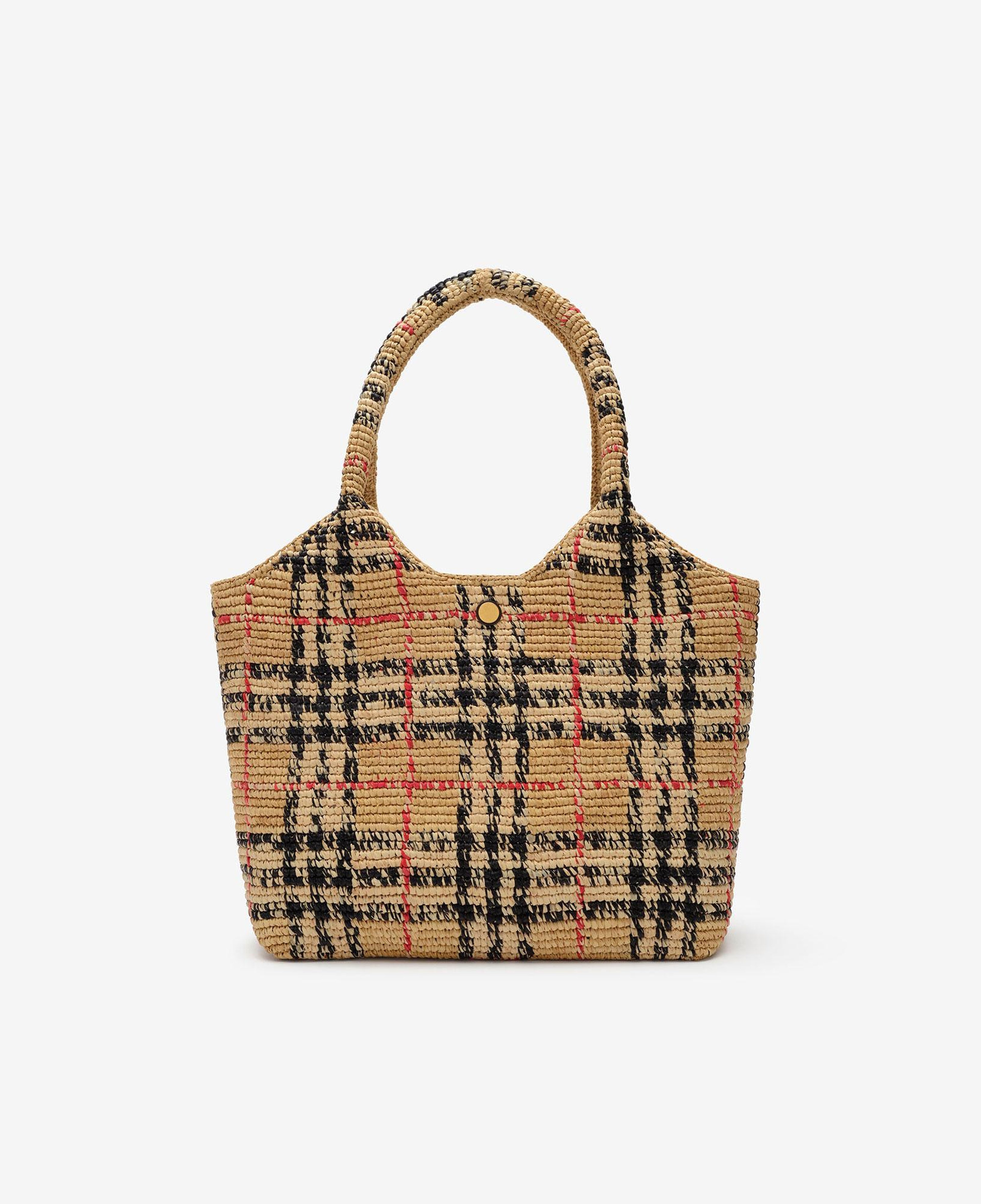 Burberry Small Margate Tote Kadın Bej Omuz Çantası