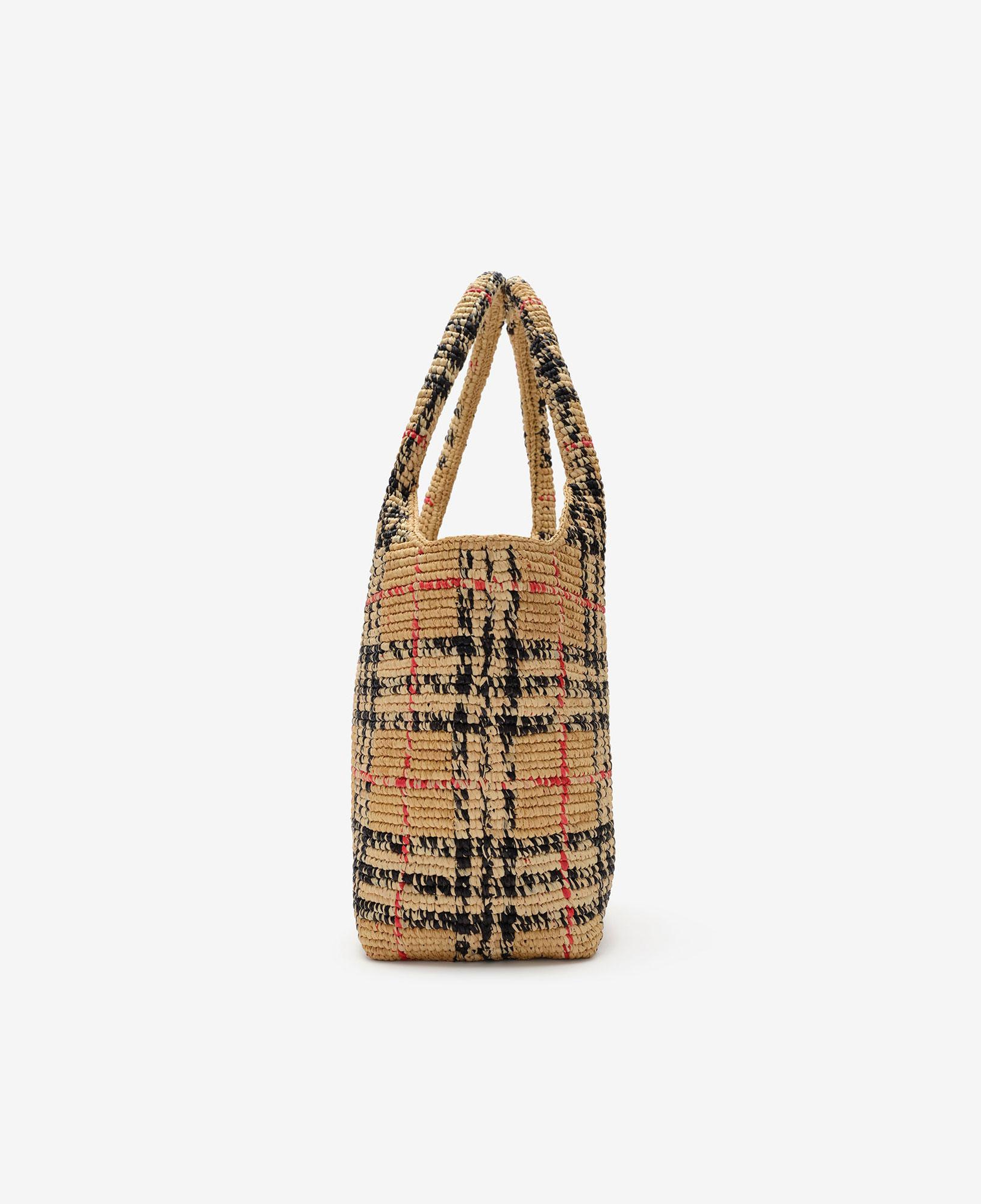 Burberry Small Margate Tote Kadın Bej Omuz Çantası