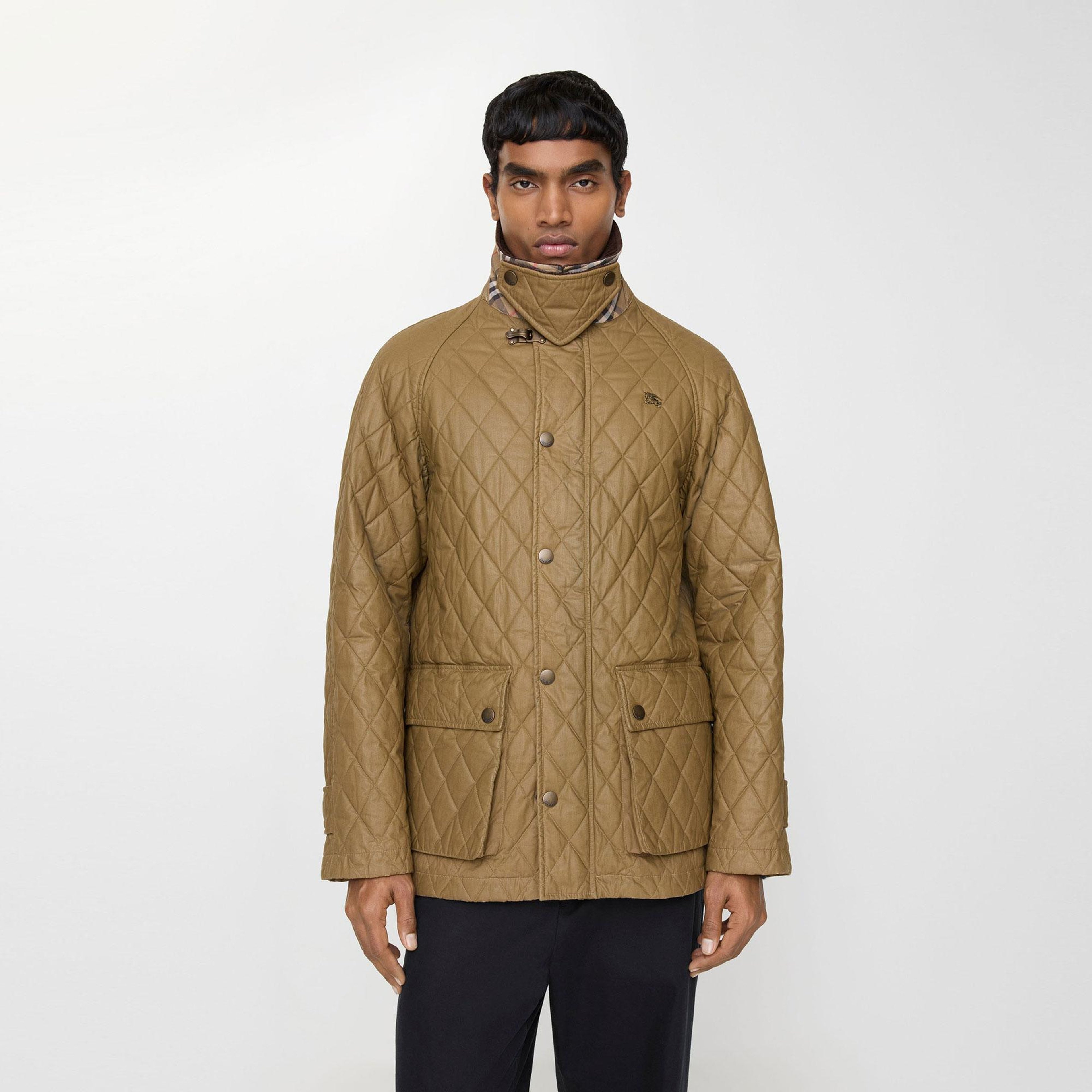 Burberry Erkek Kahverengi Mont