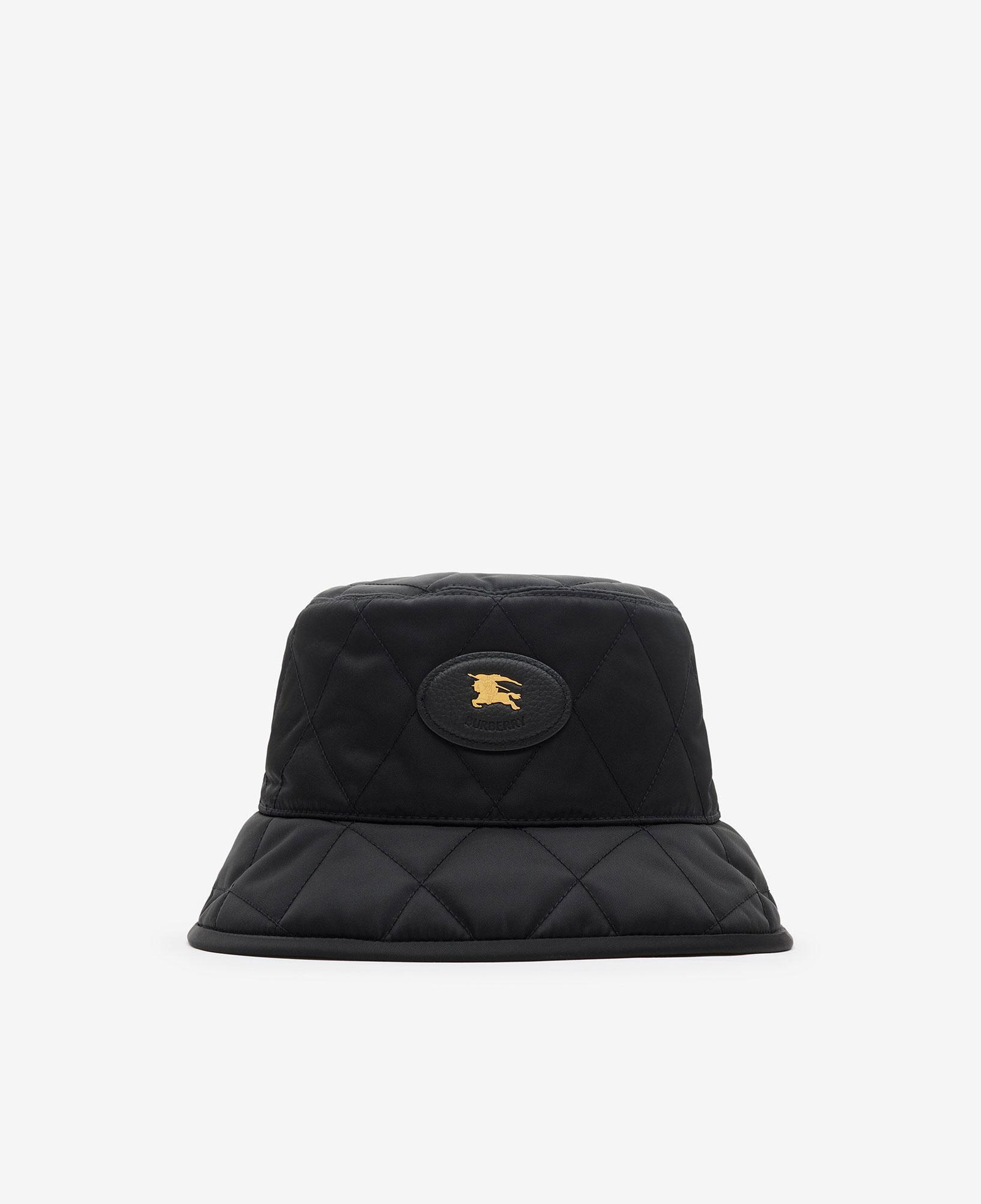 Burberry Quilted Horseshoe Bucket Erkek Siyah Şapka