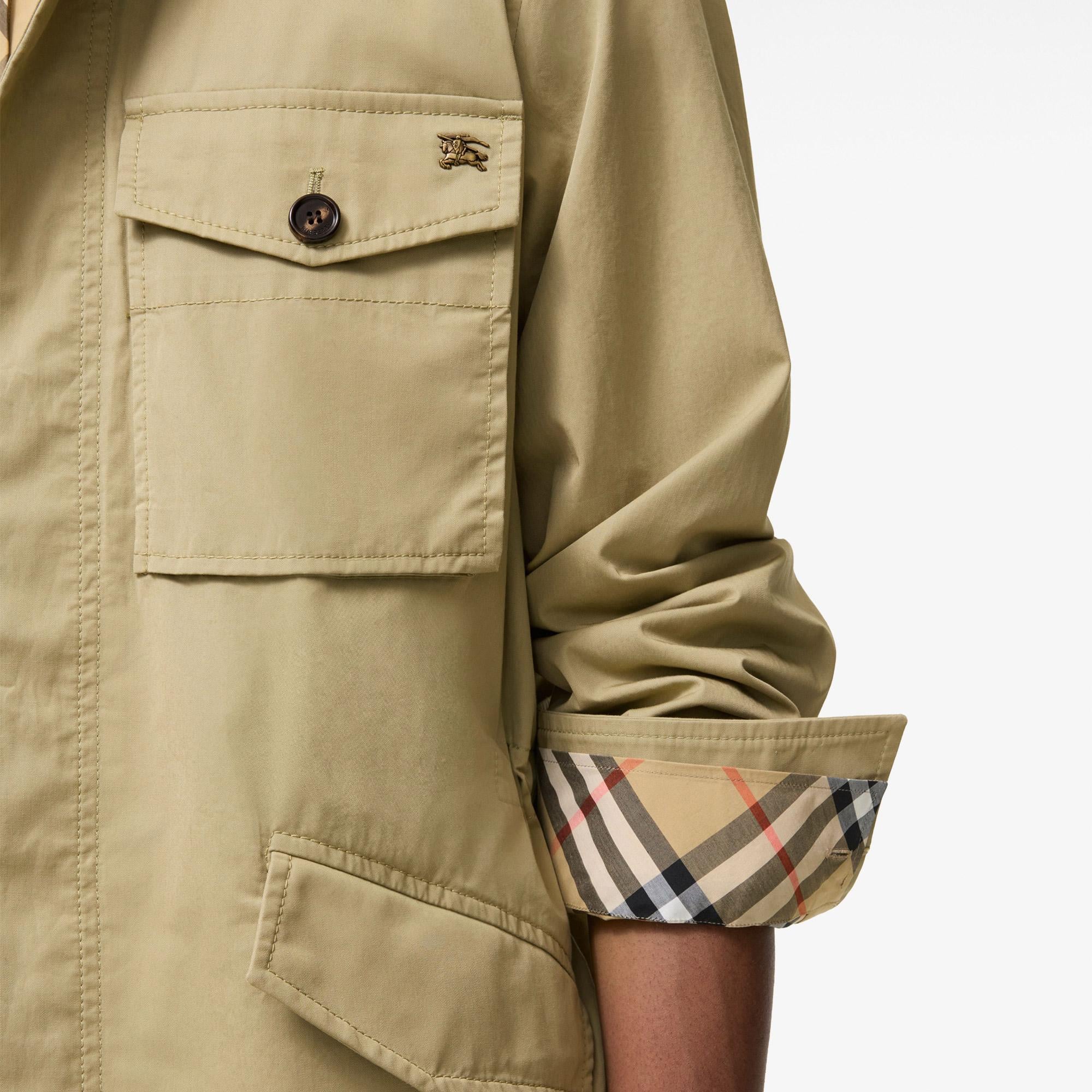 Burberry Erkek Bej Mont