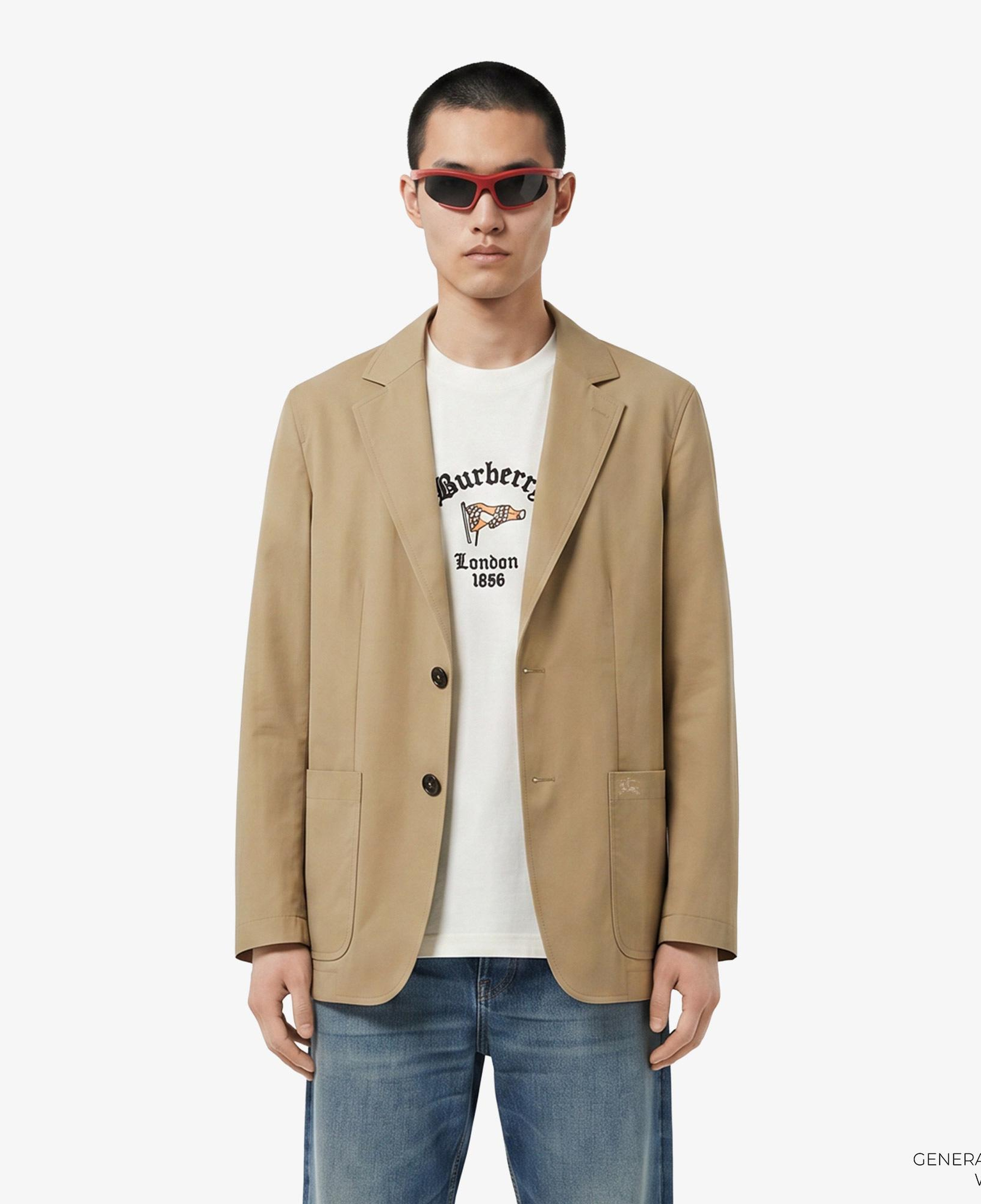 Burberry Erkek Bej Ceket