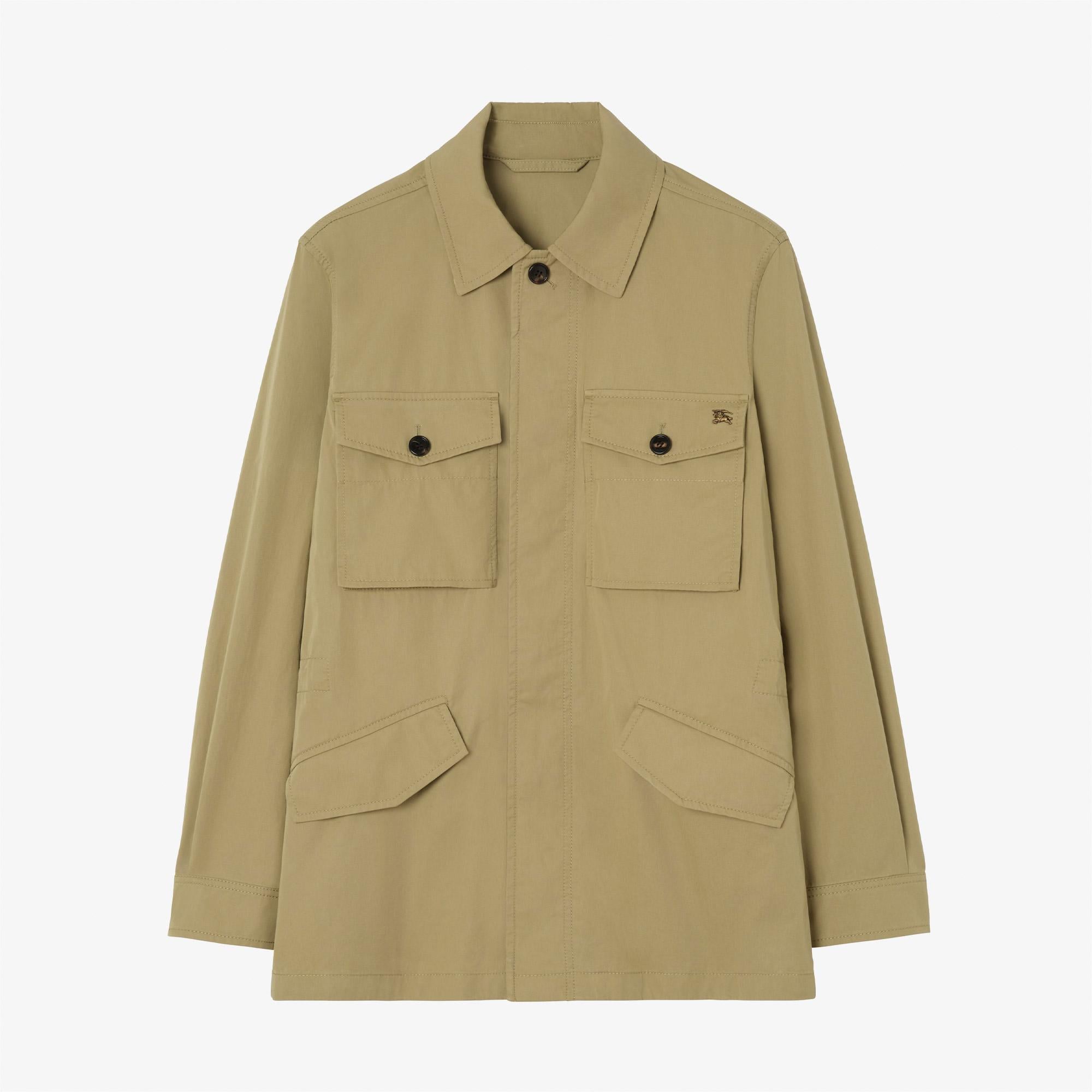 Burberry Erkek Bej Mont