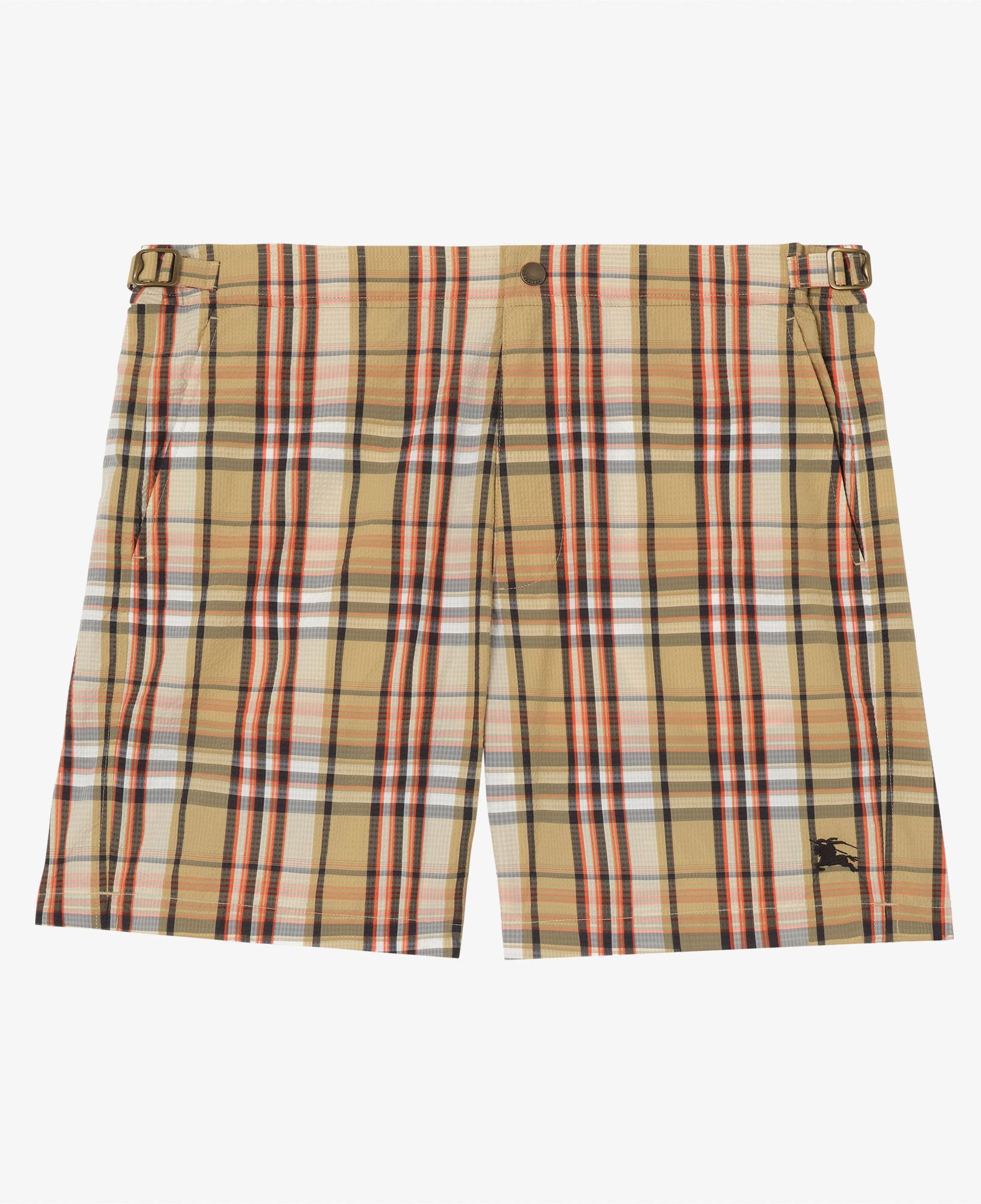 Burberry Erkek Bej Deniz Şortu