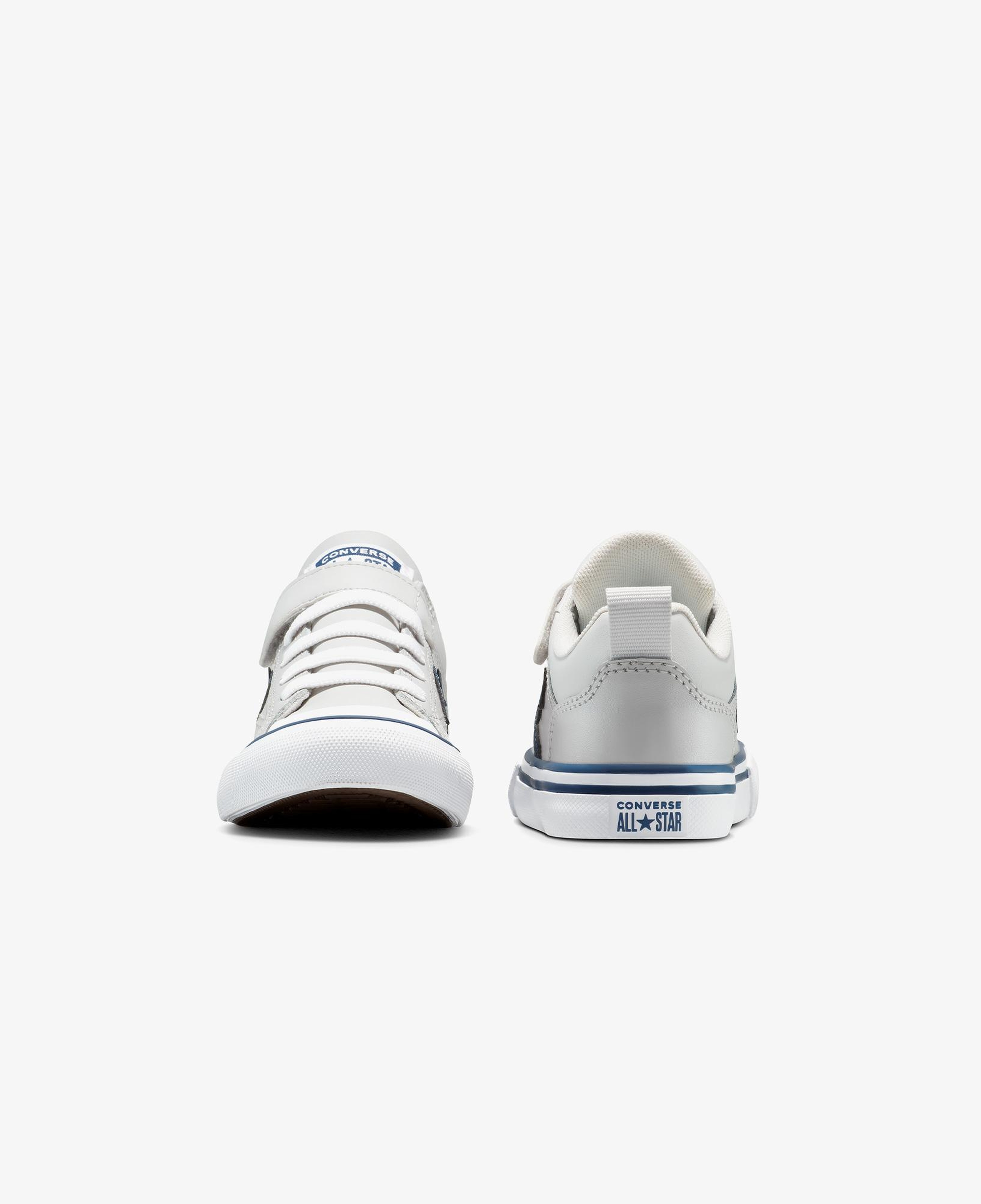 Converse Pro Blaze Strap Leather Easy On Çocuk Gri Sneaker
