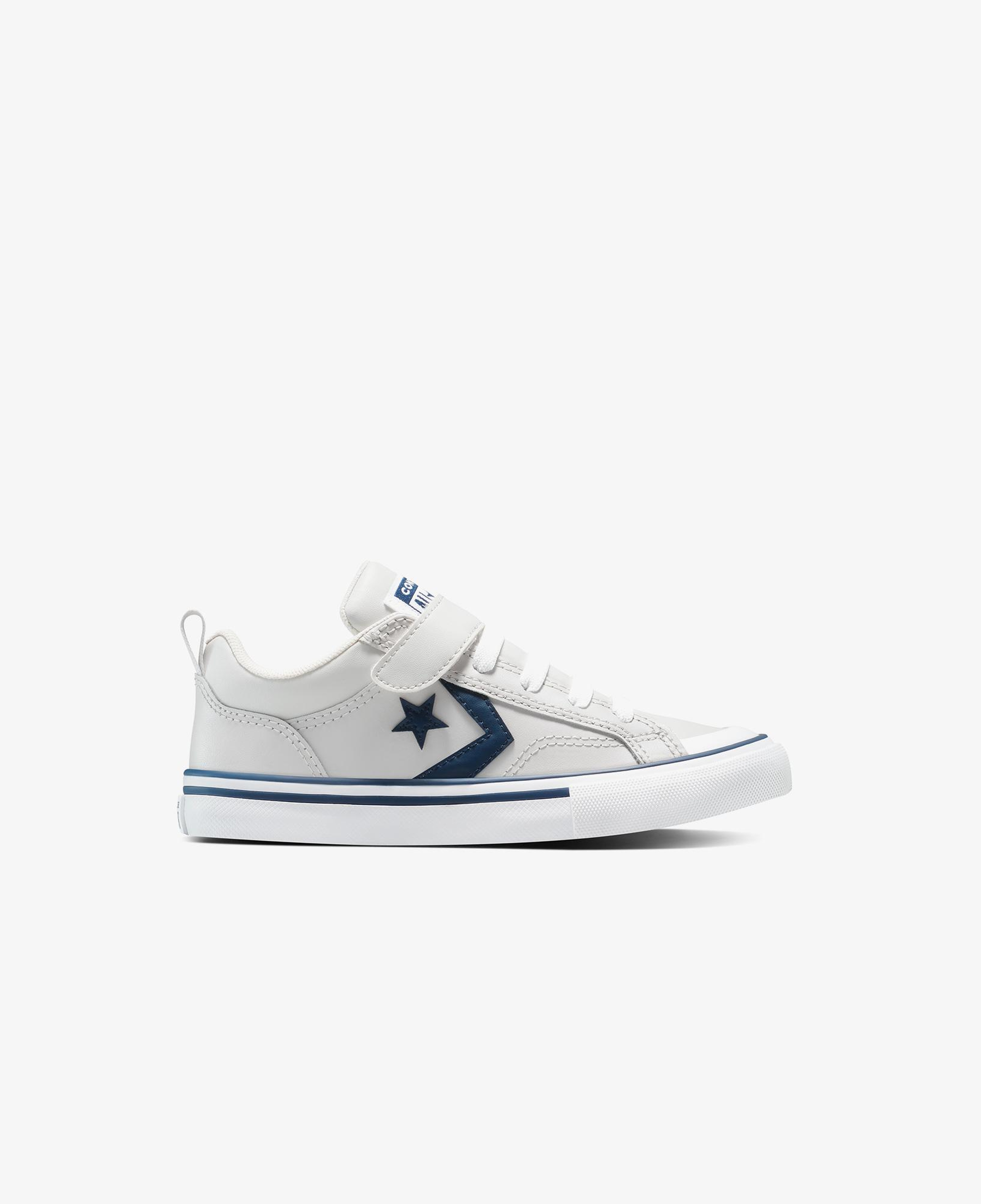 Converse Pro Blaze Strap Leather Easy On Çocuk Gri Sneaker