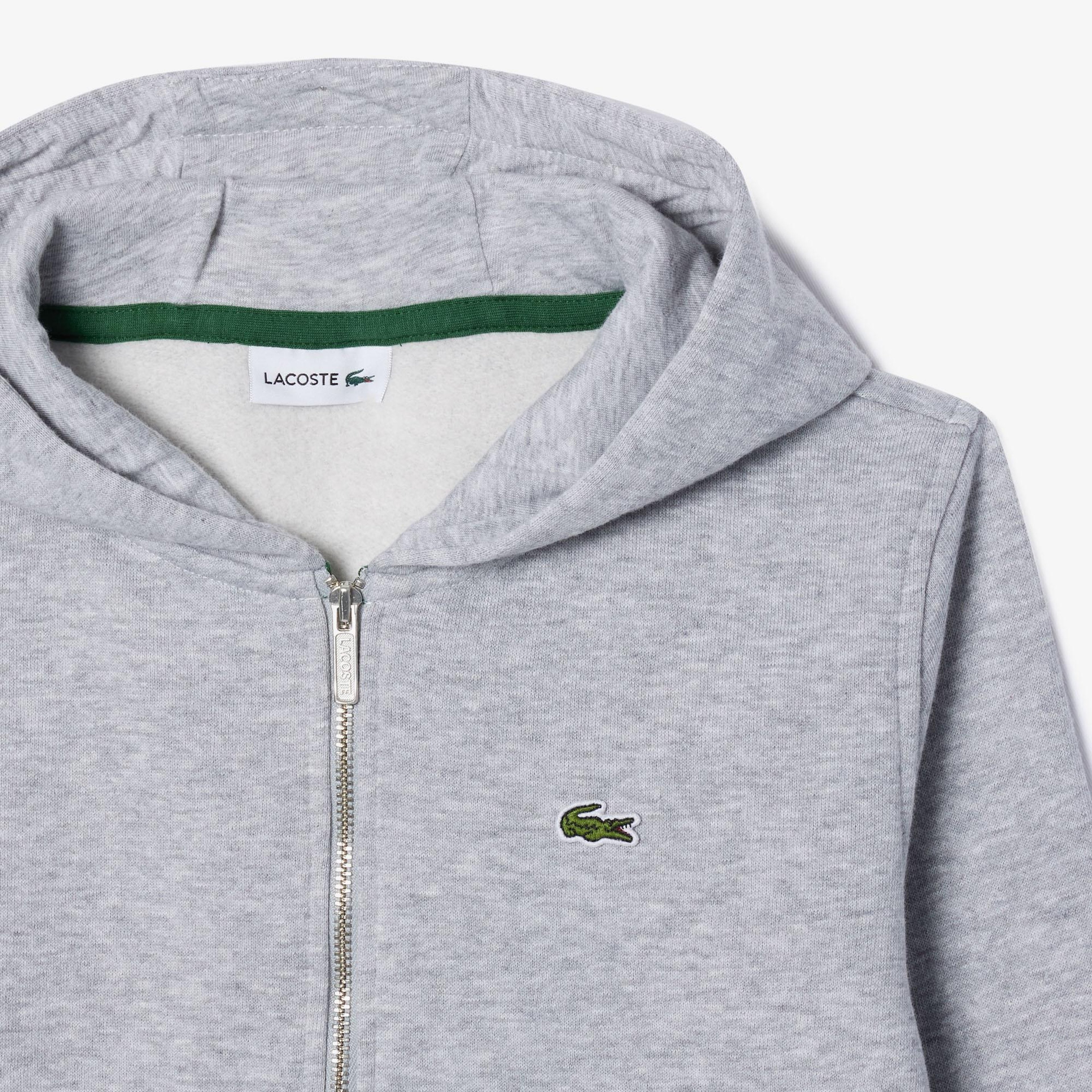 Çocuk Kapüşonlu Gri Sweatshirt