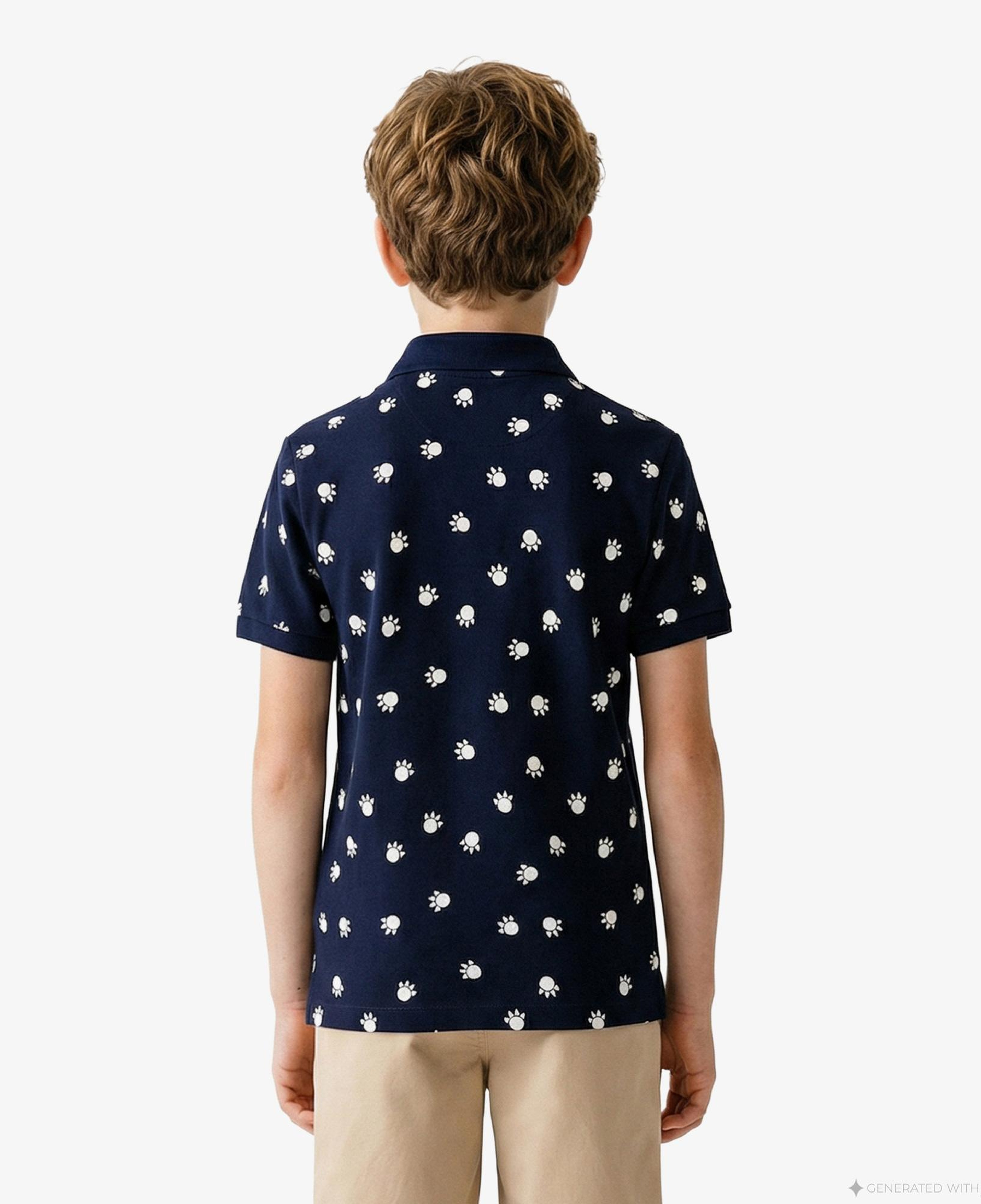 Lacoste Çocuk Lacivert Polo
