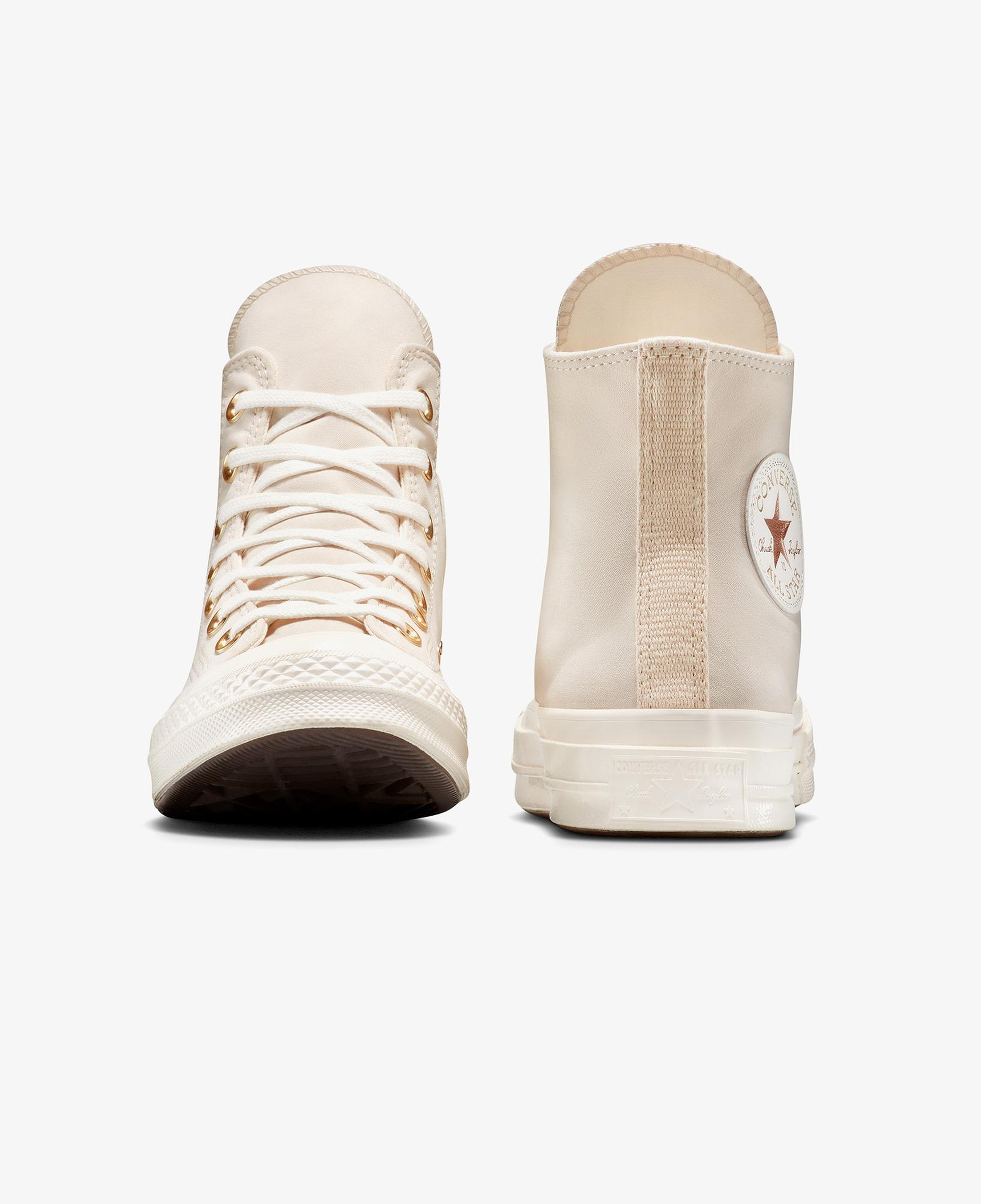 Converse Chuck 70 Metallic Patch Unisex Krem Sneaker