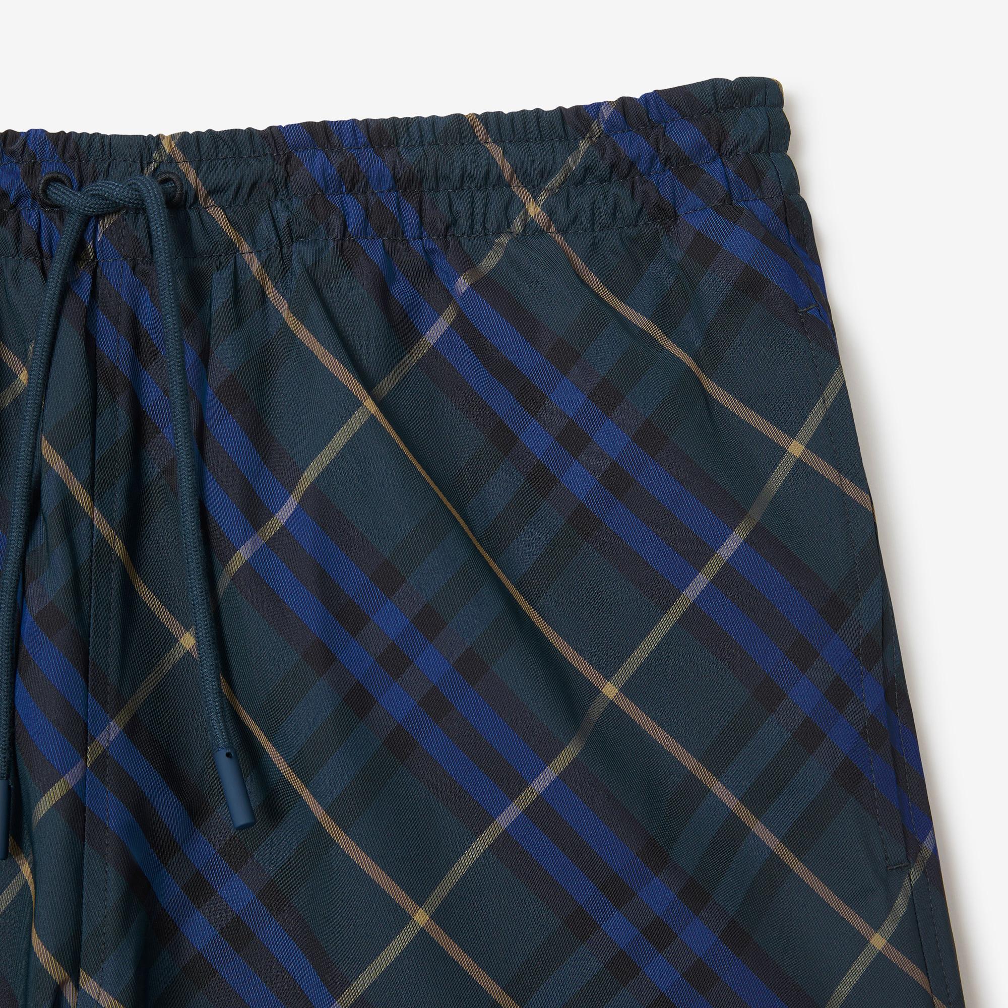 Burberry For Erkek Lacivert Deniz Şortu