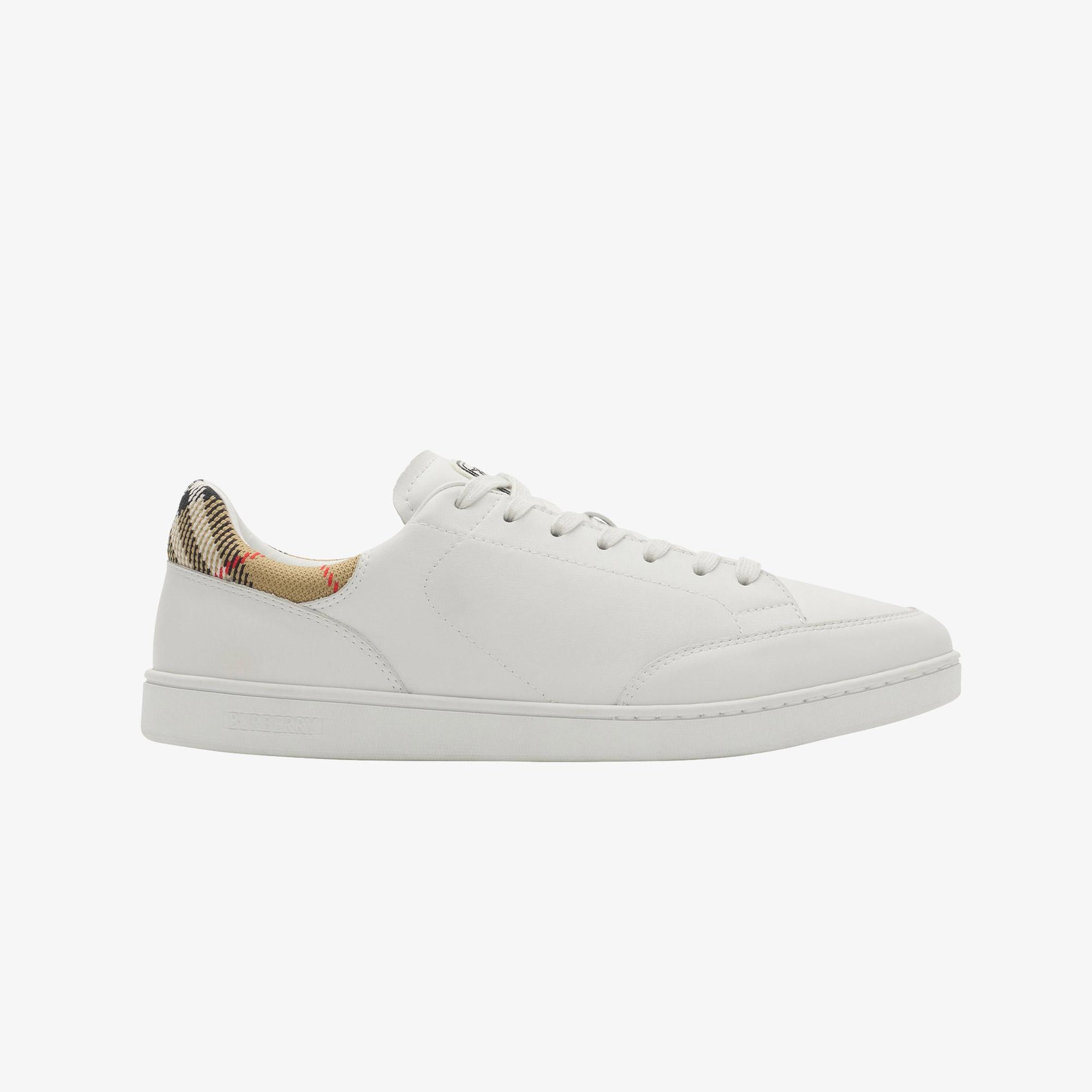 Burberry Set Erkek Beyaz Sneaker