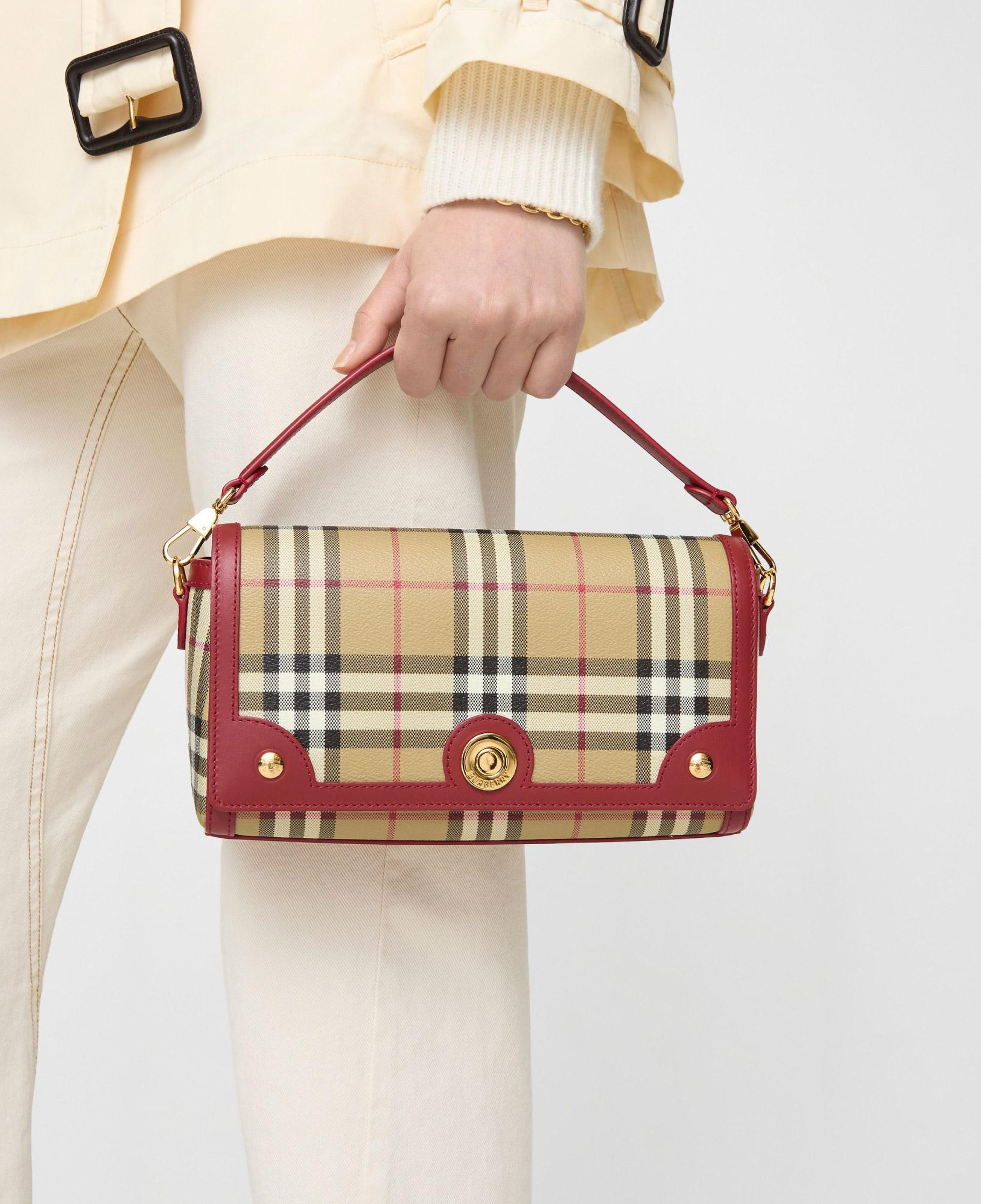Burberry Note Kadın Bej El Çantası