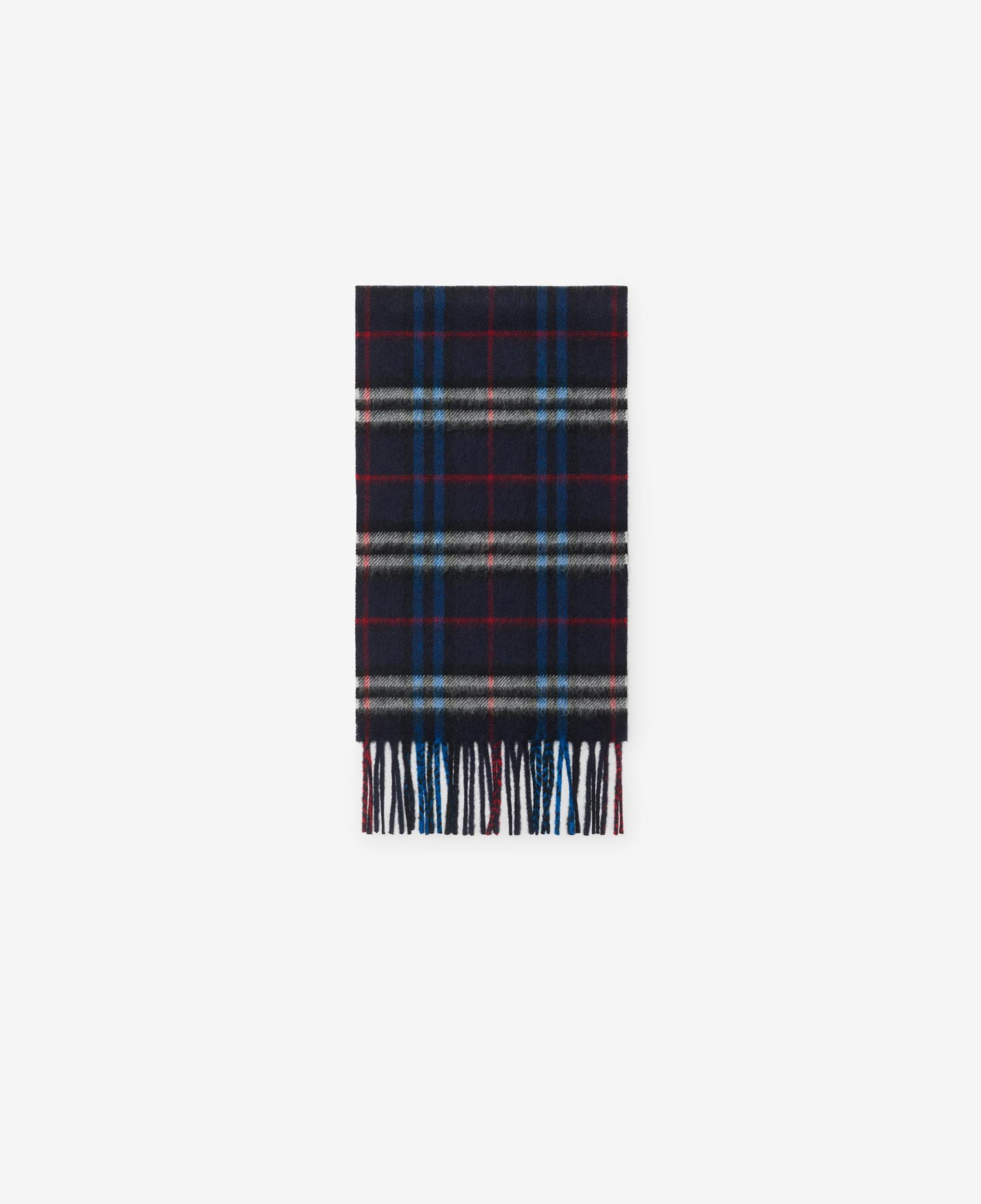 Burberry Vtg Check Cash Çocuk Lacivert Atkı