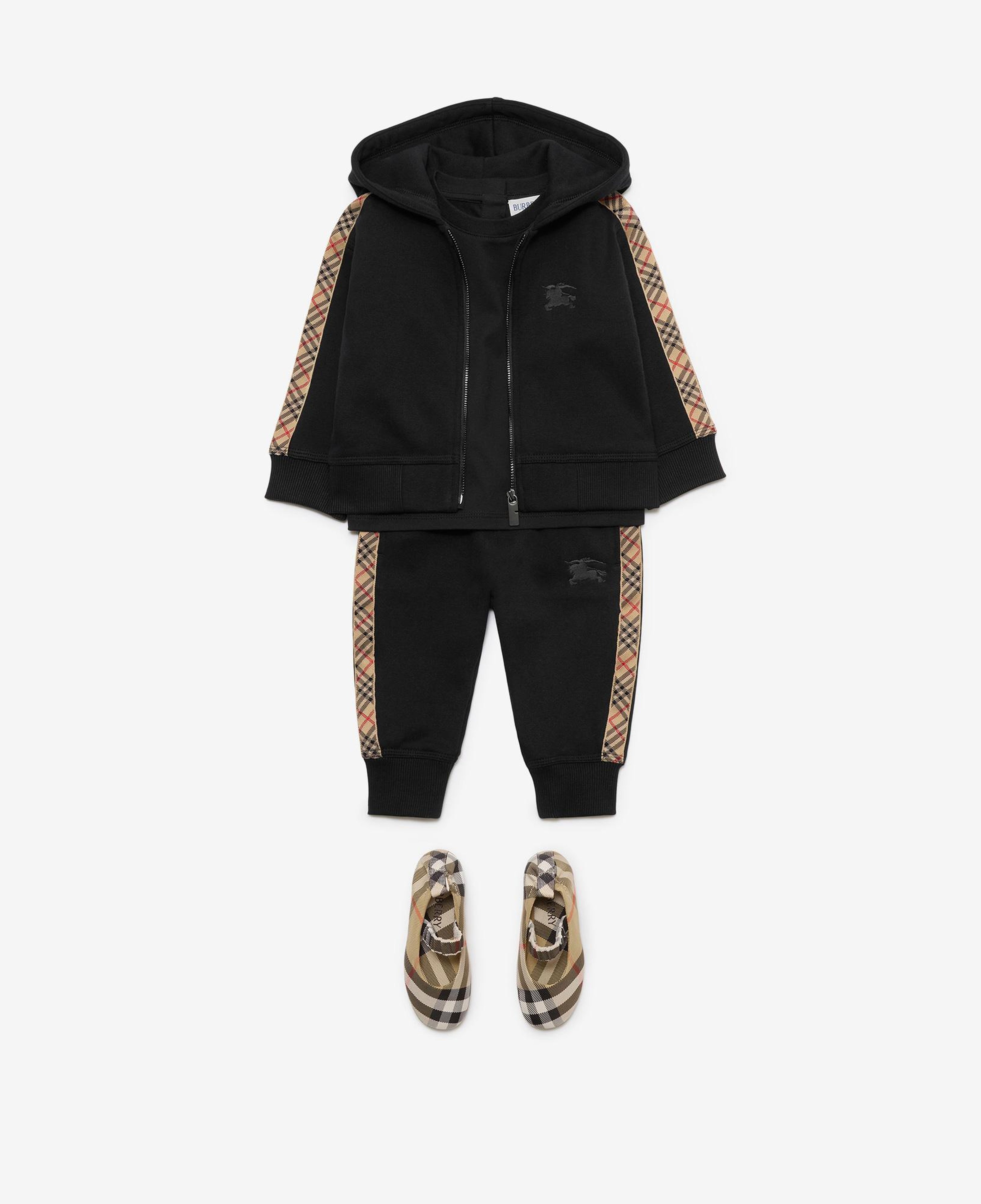 Burberry Çocuk Siyah Hoodie