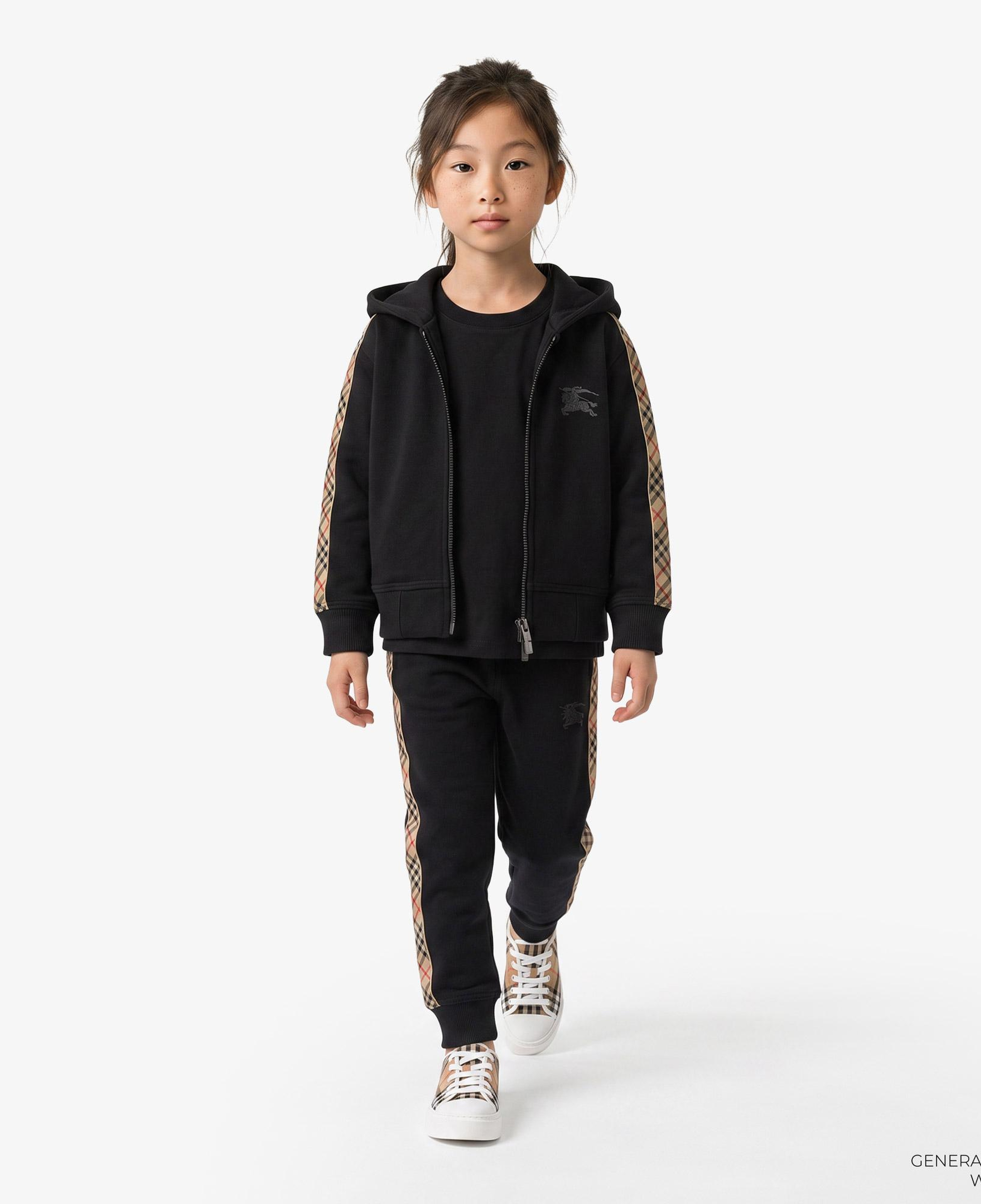 Burberry Çocuk Siyah Hoodie