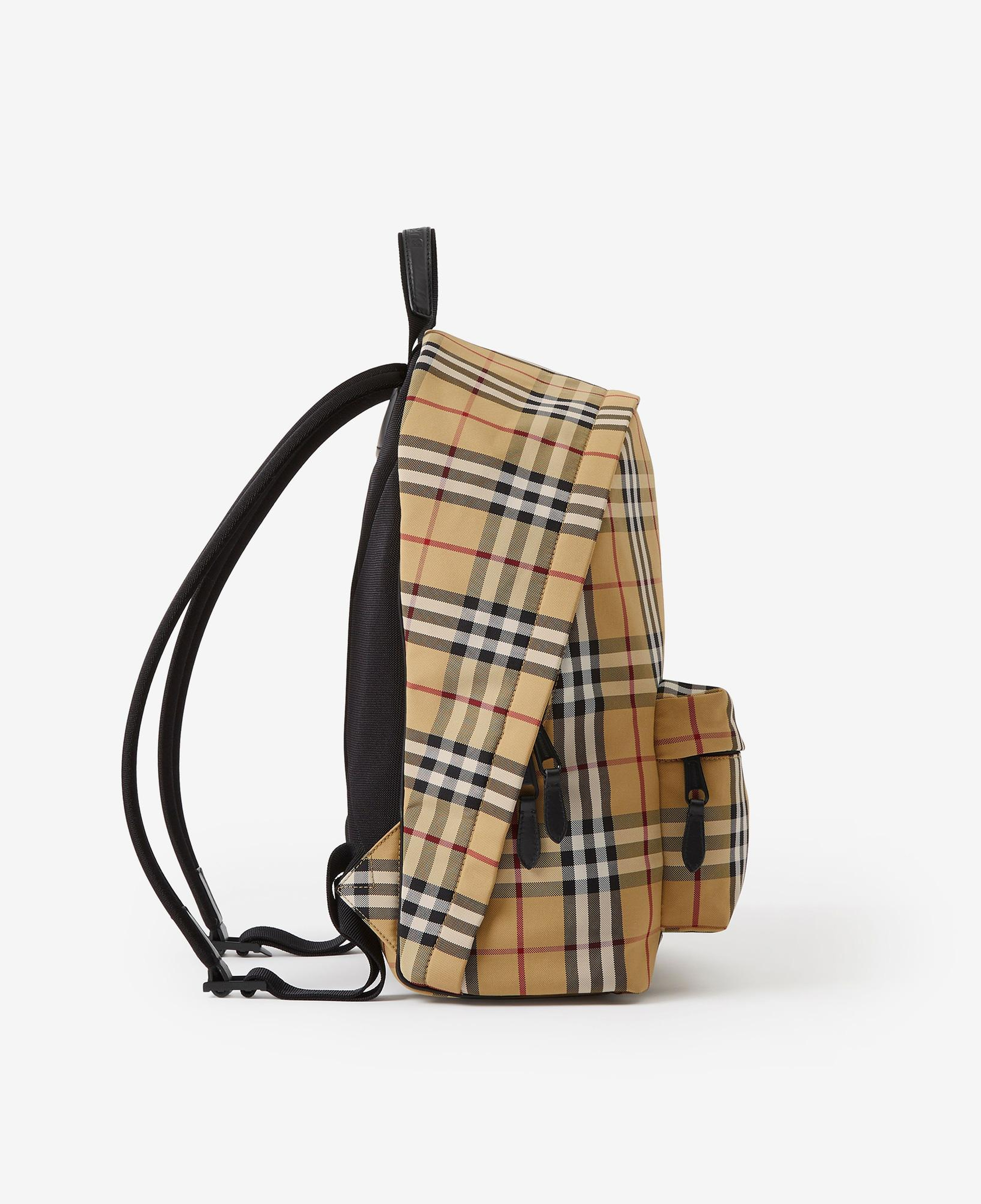 Burberry Check Erkek Bej Sırt Çantası
