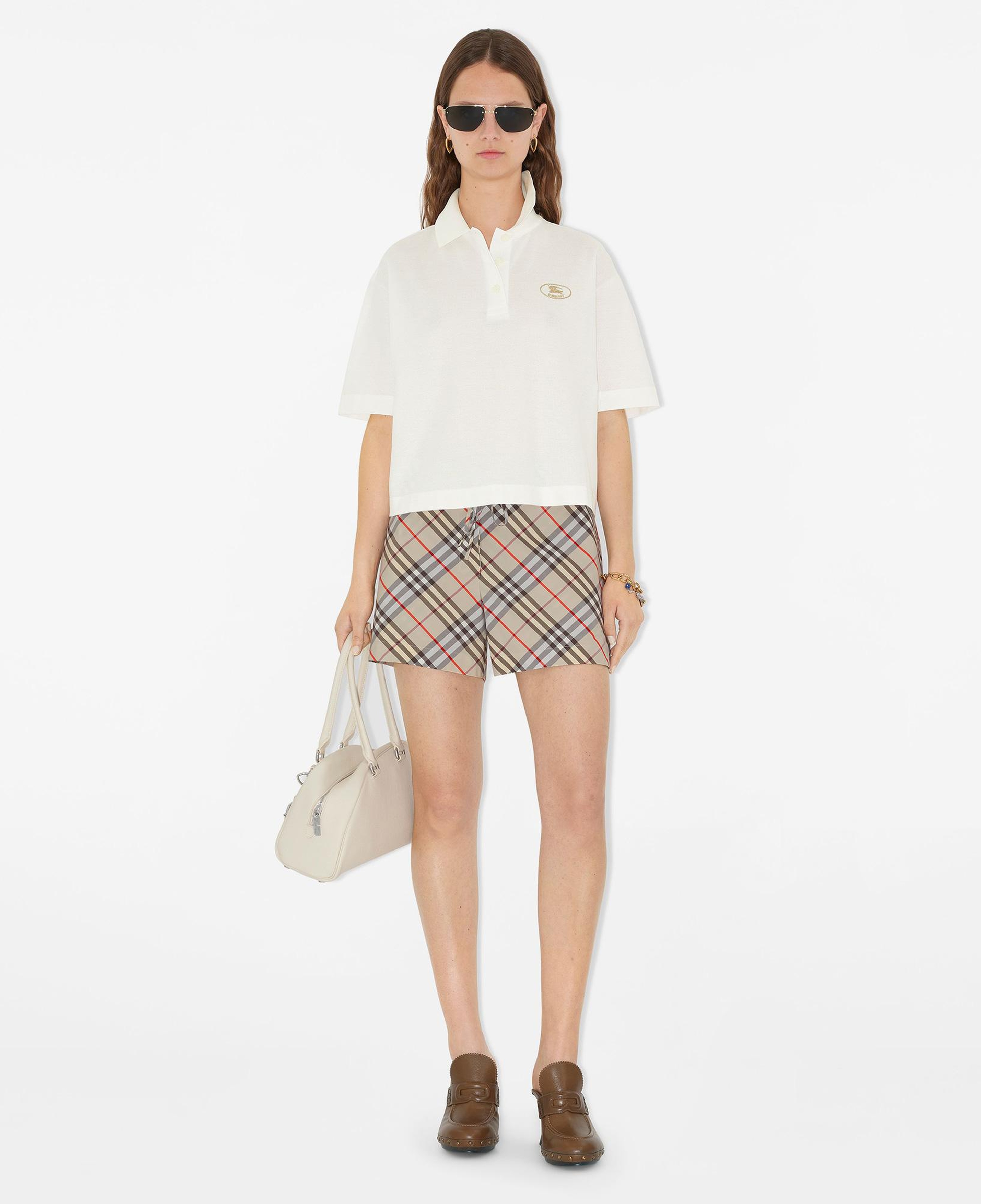 Burberry Kadın Beyaz Polo