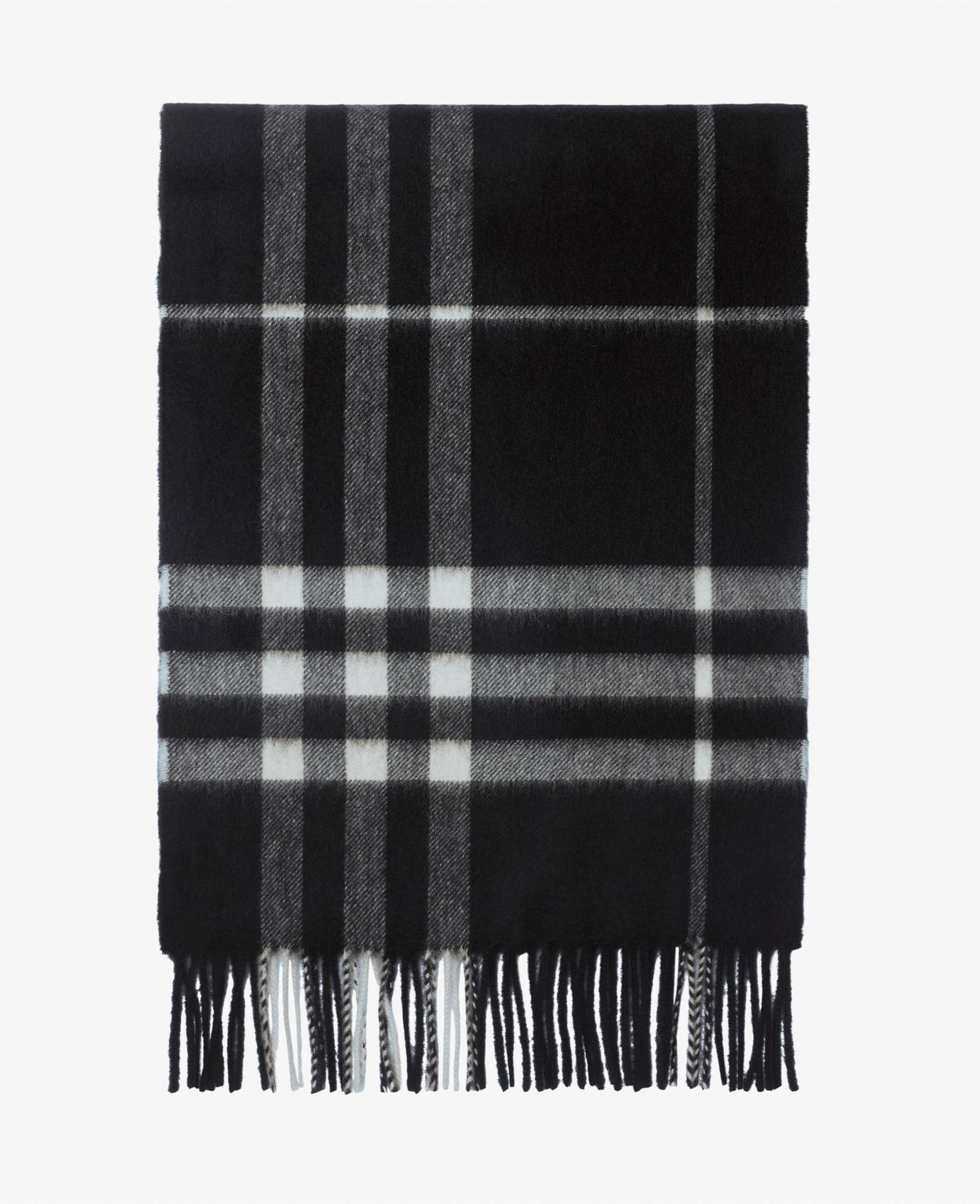 Burberry Check Kaşmir Kadın Siyah Atkı
