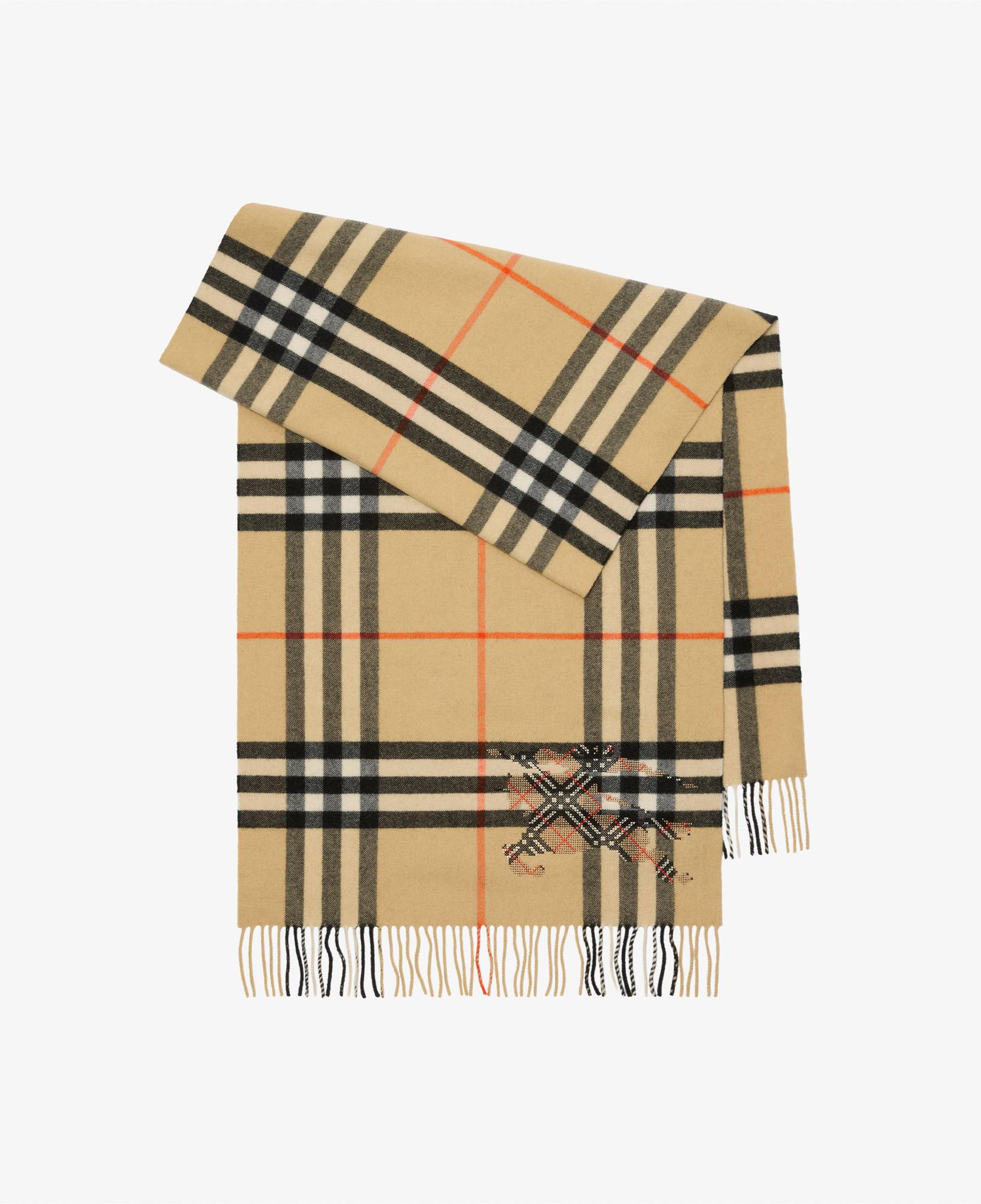 Burberry Check Ekd X Stıtch Kadın Bej Atkı