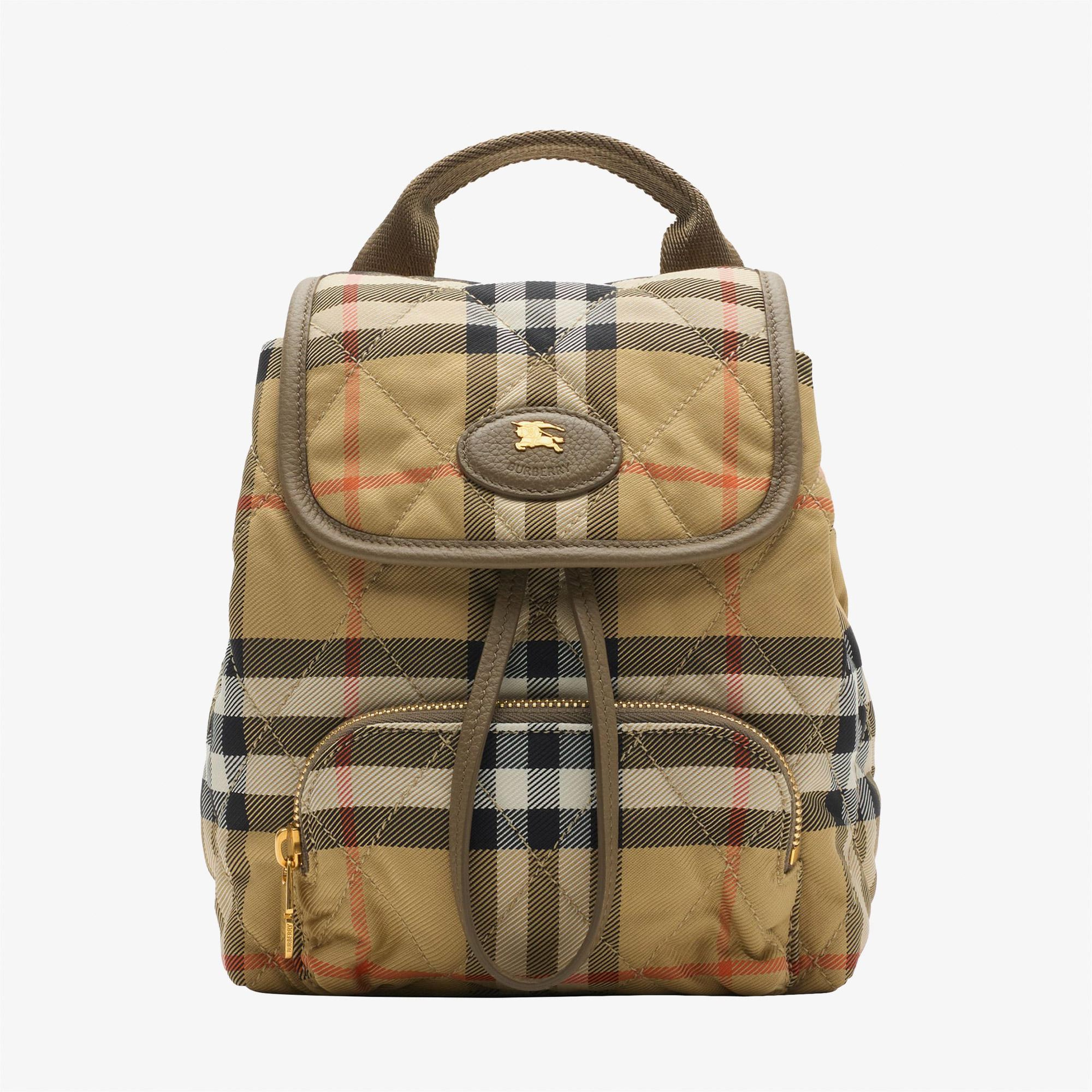 Burberry Mini Kadın Bej Sırt Çantası