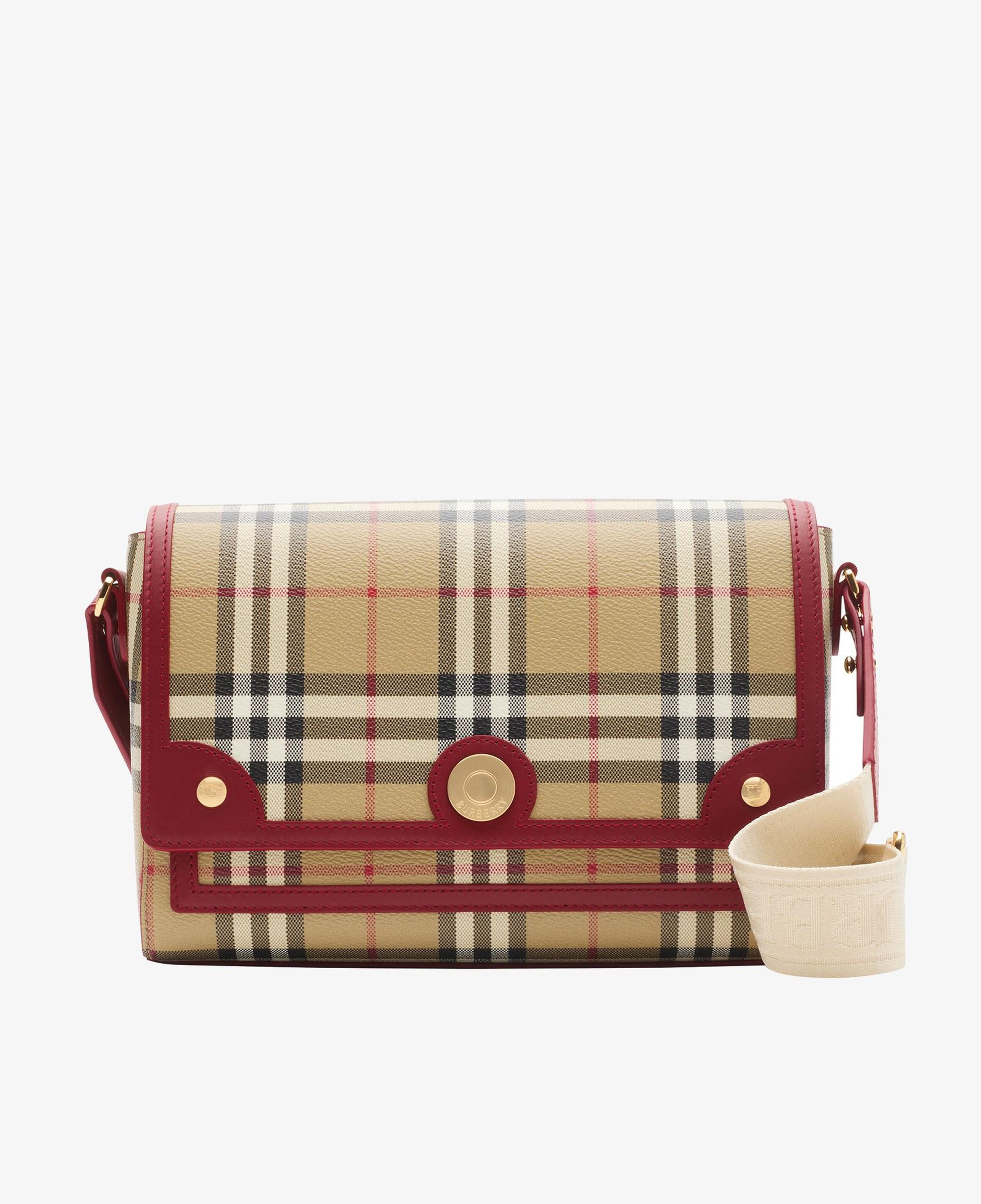 Burberry Note Kadın Bej Omuz Çantası