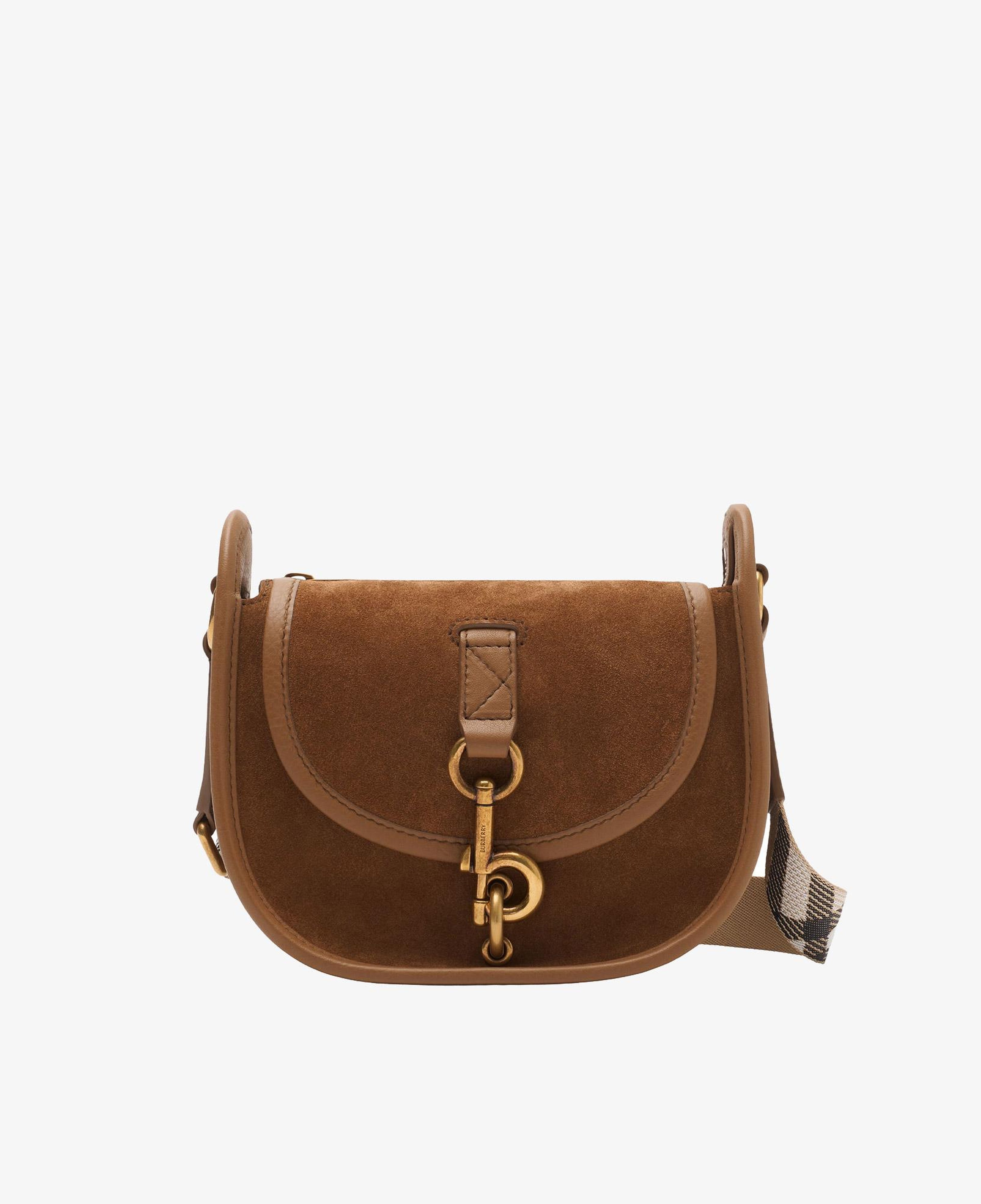 Burberry B Clıp Messenger Kadın Kahverengi Çapraz Çanta