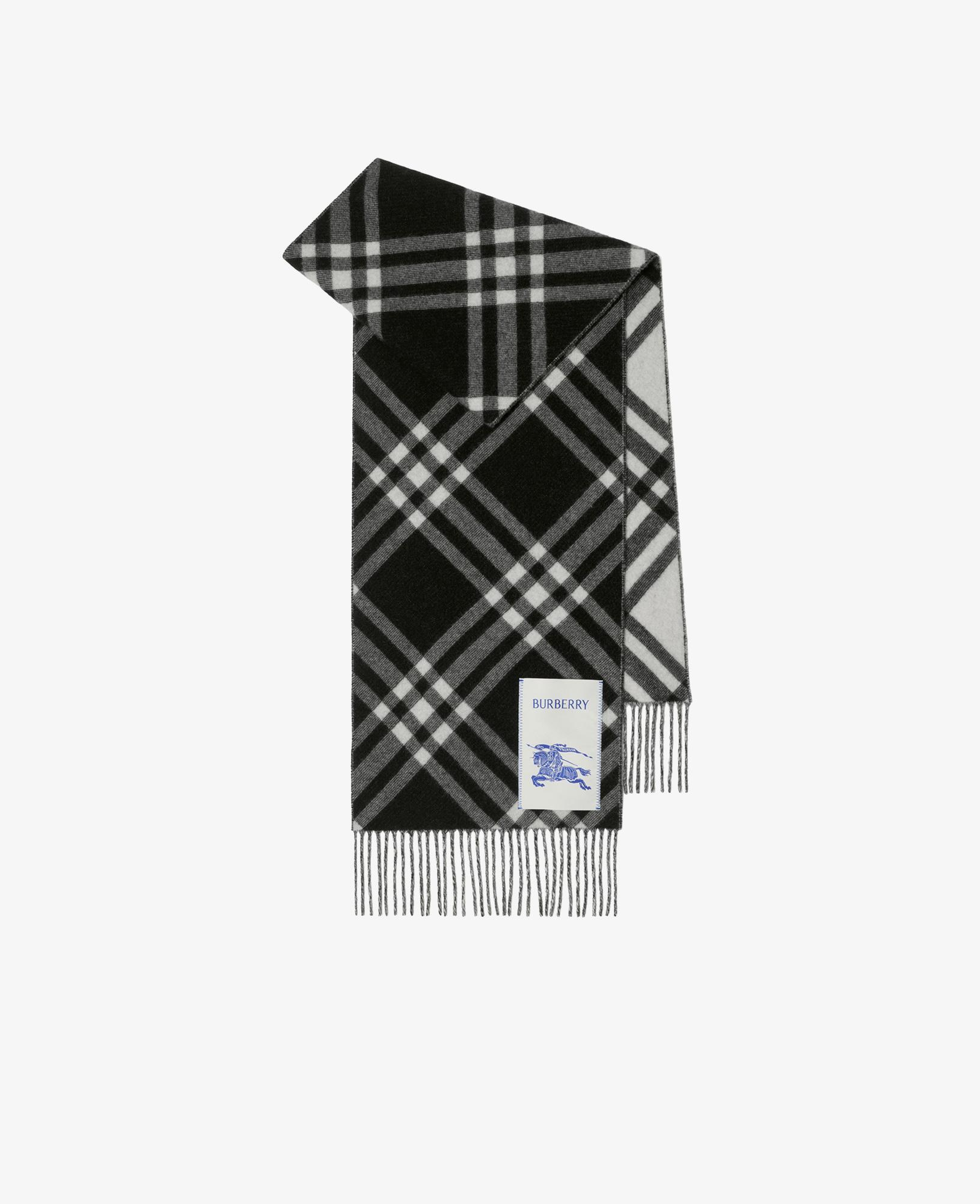 Burberry Check Kaşmir Unisex Siyah Atkı