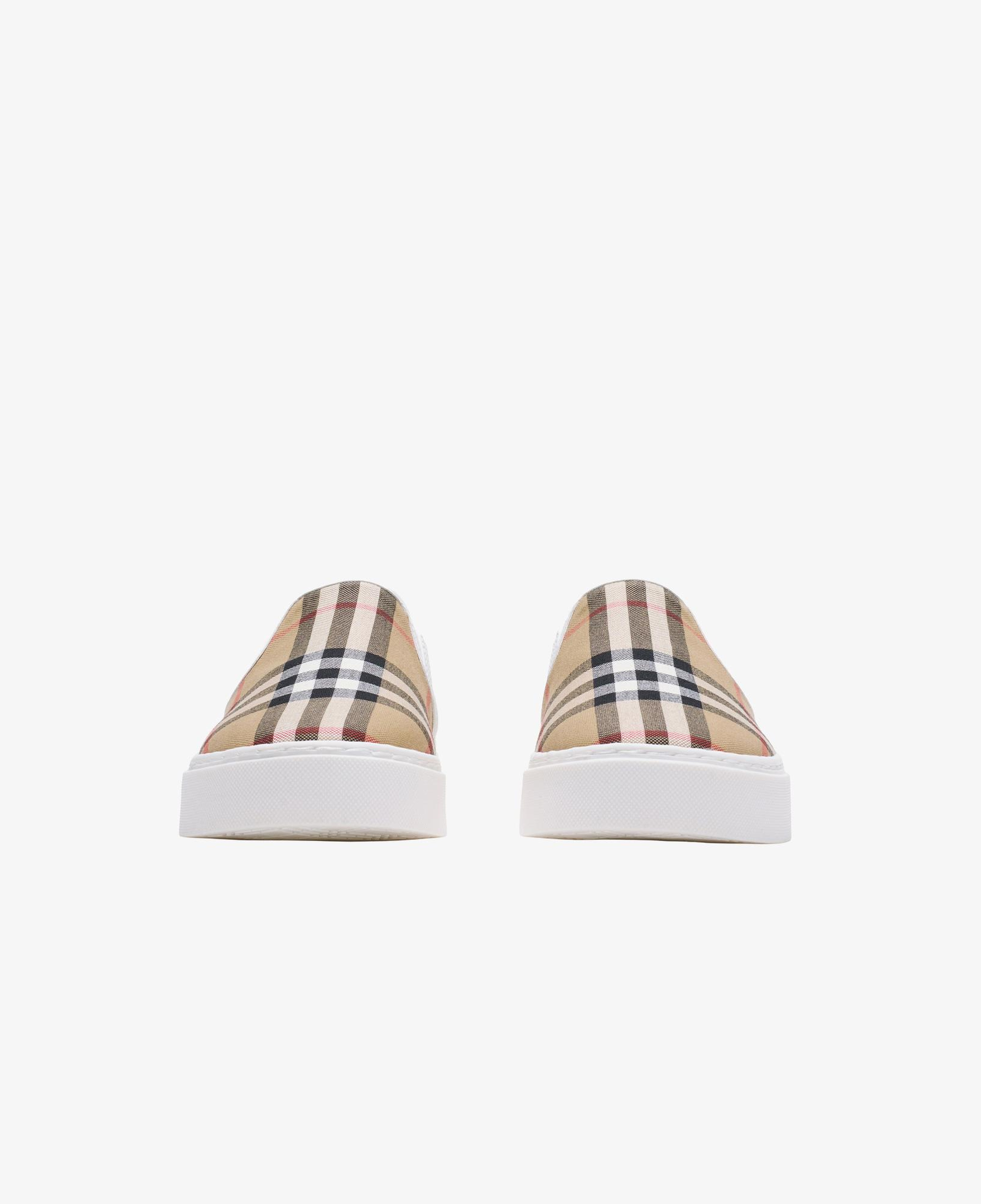 Burberry Kıt Çocuk Bej Sneaker