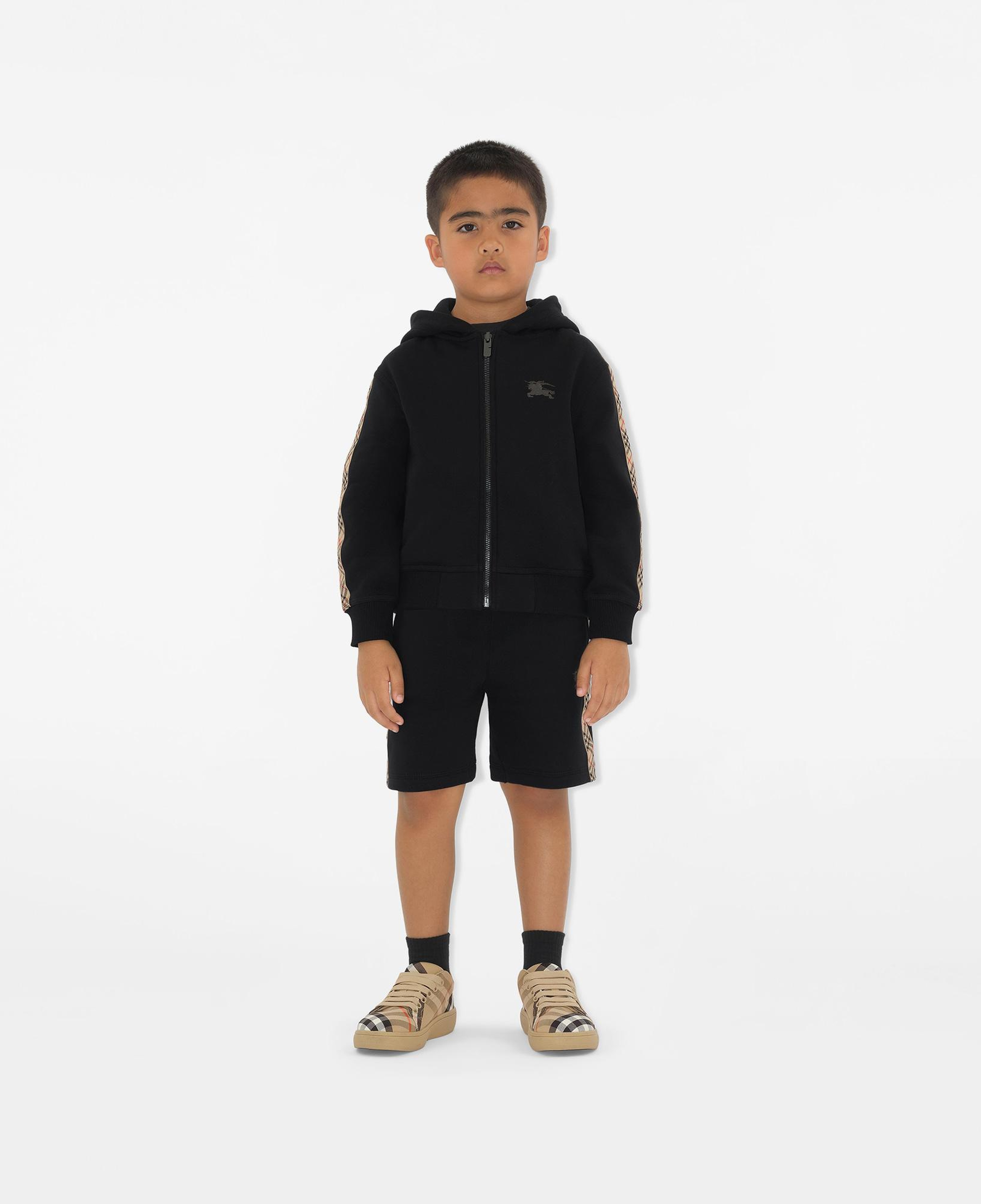 Burberry Çocuk Siyah Hoodie