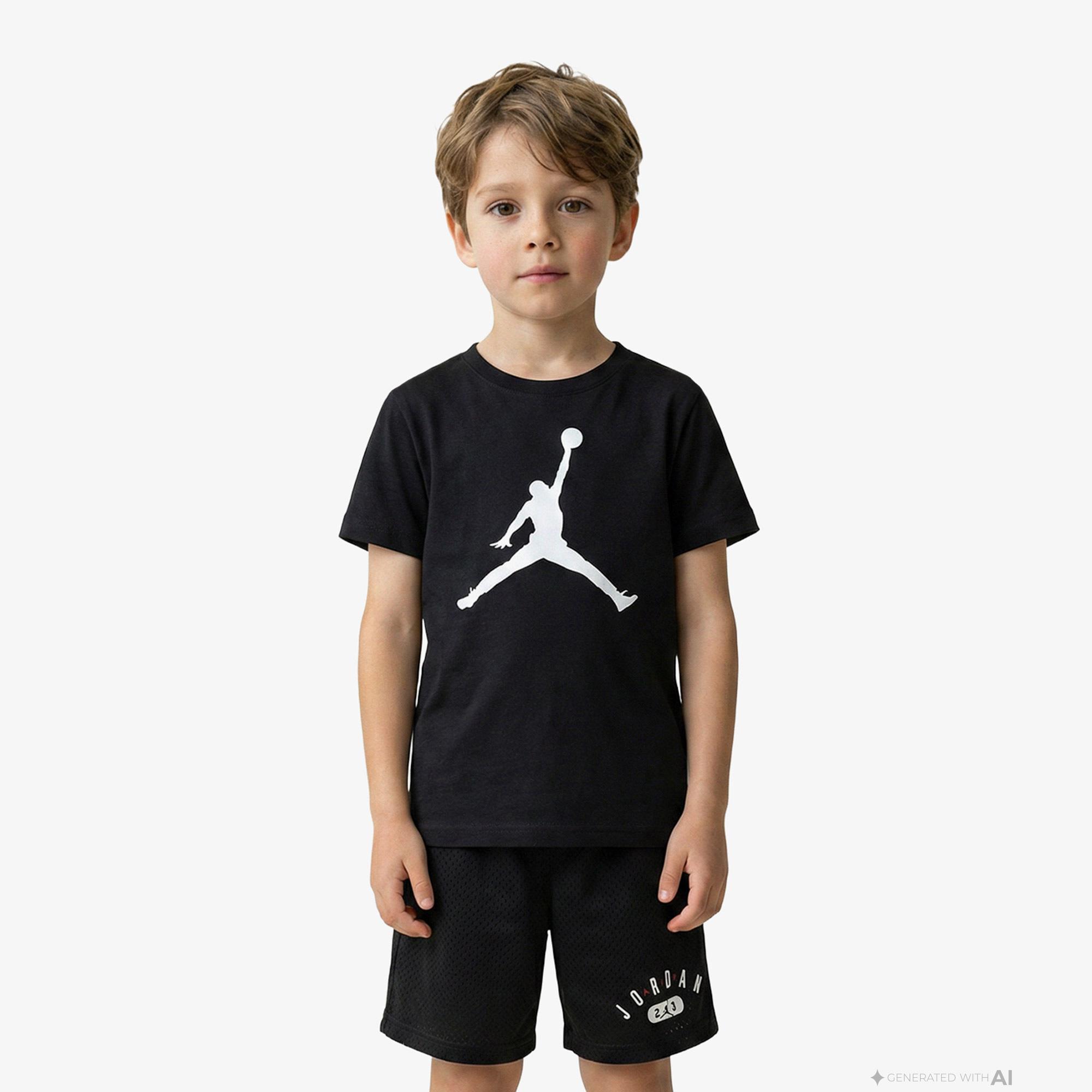 Jordan Jumpman Çocuk Siyah T-Shirt