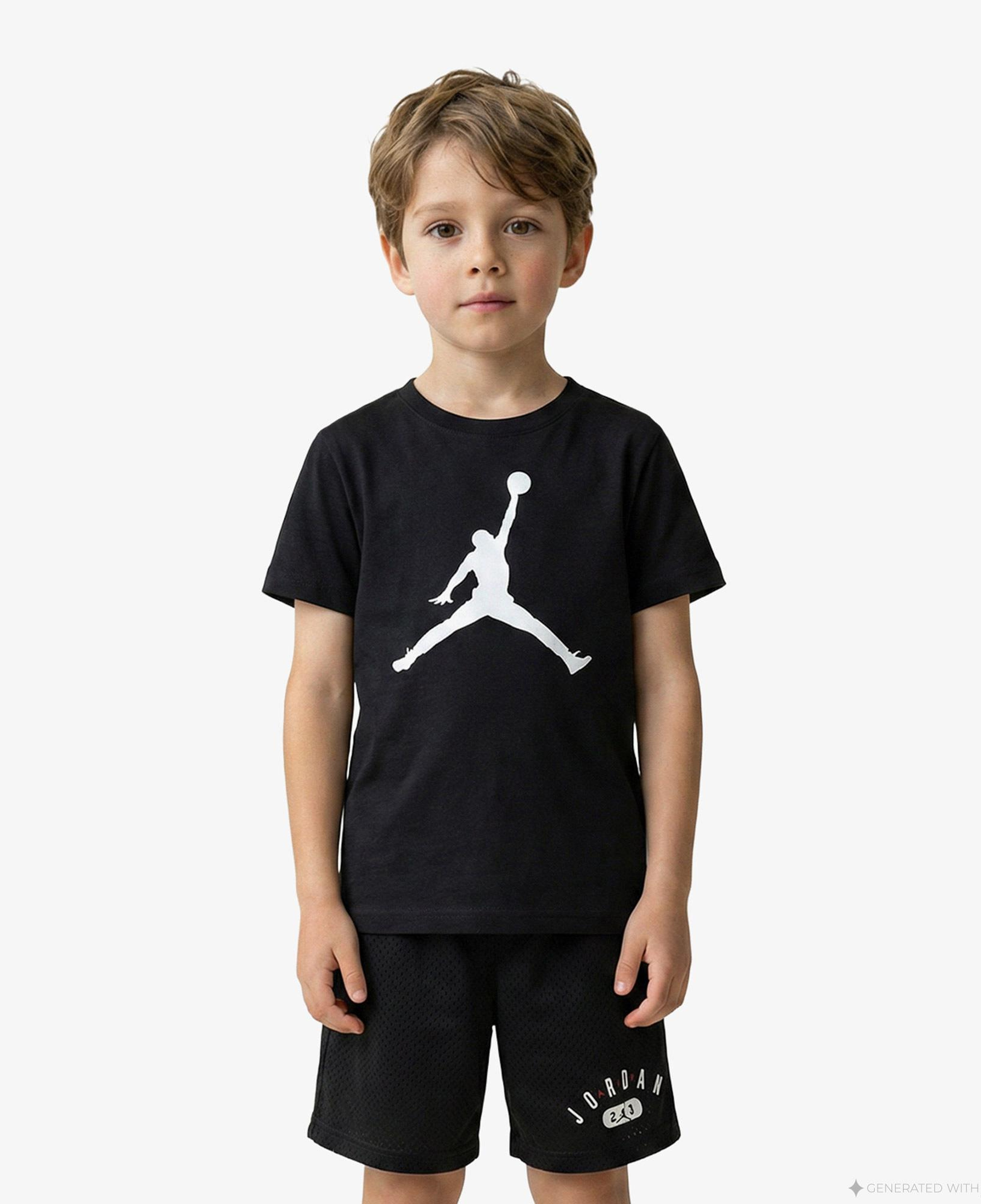 Jordan Jumpman Çocuk Siyah T-Shirt