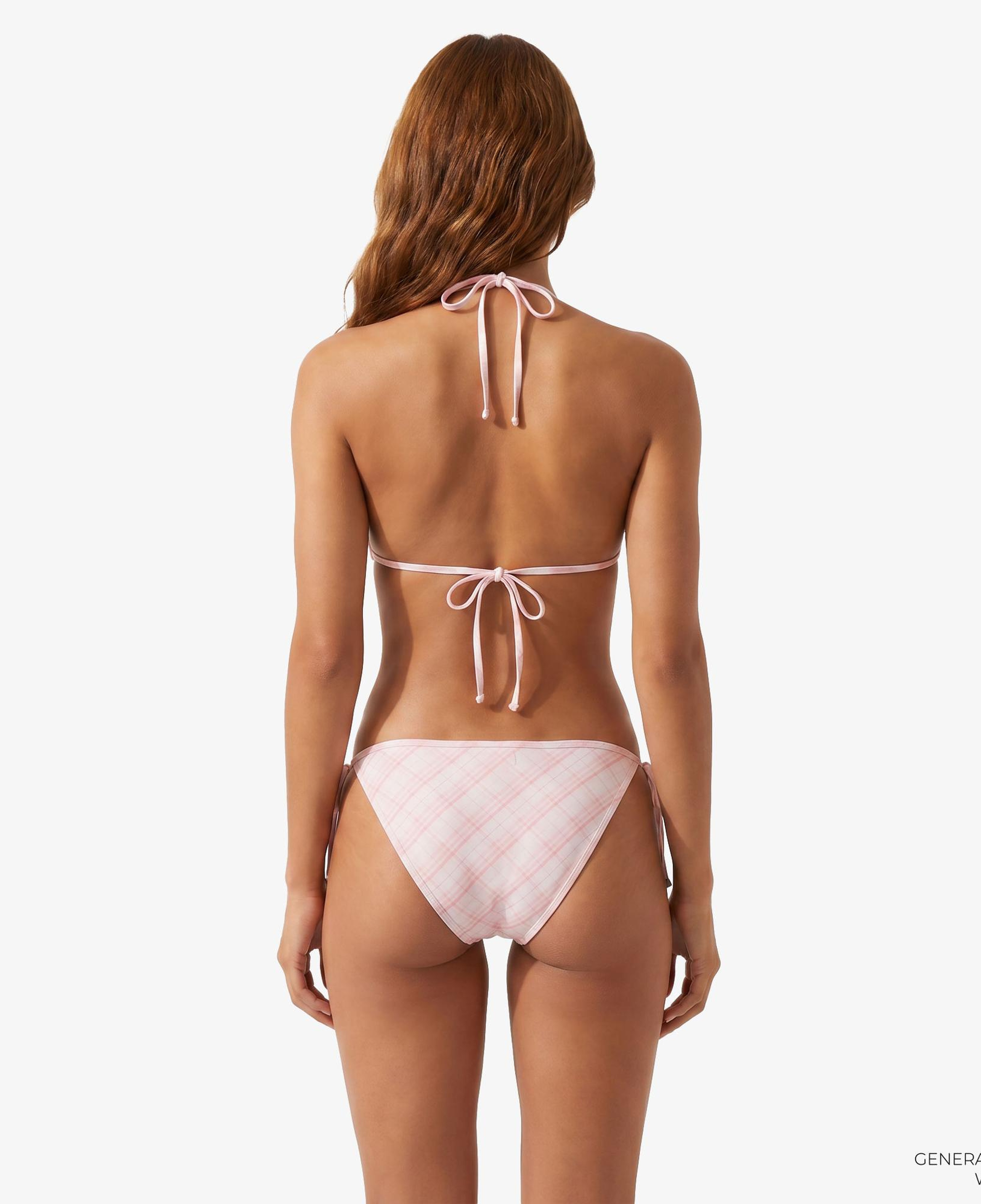 Burberry Check Kadın Pembe Bikini Üstü