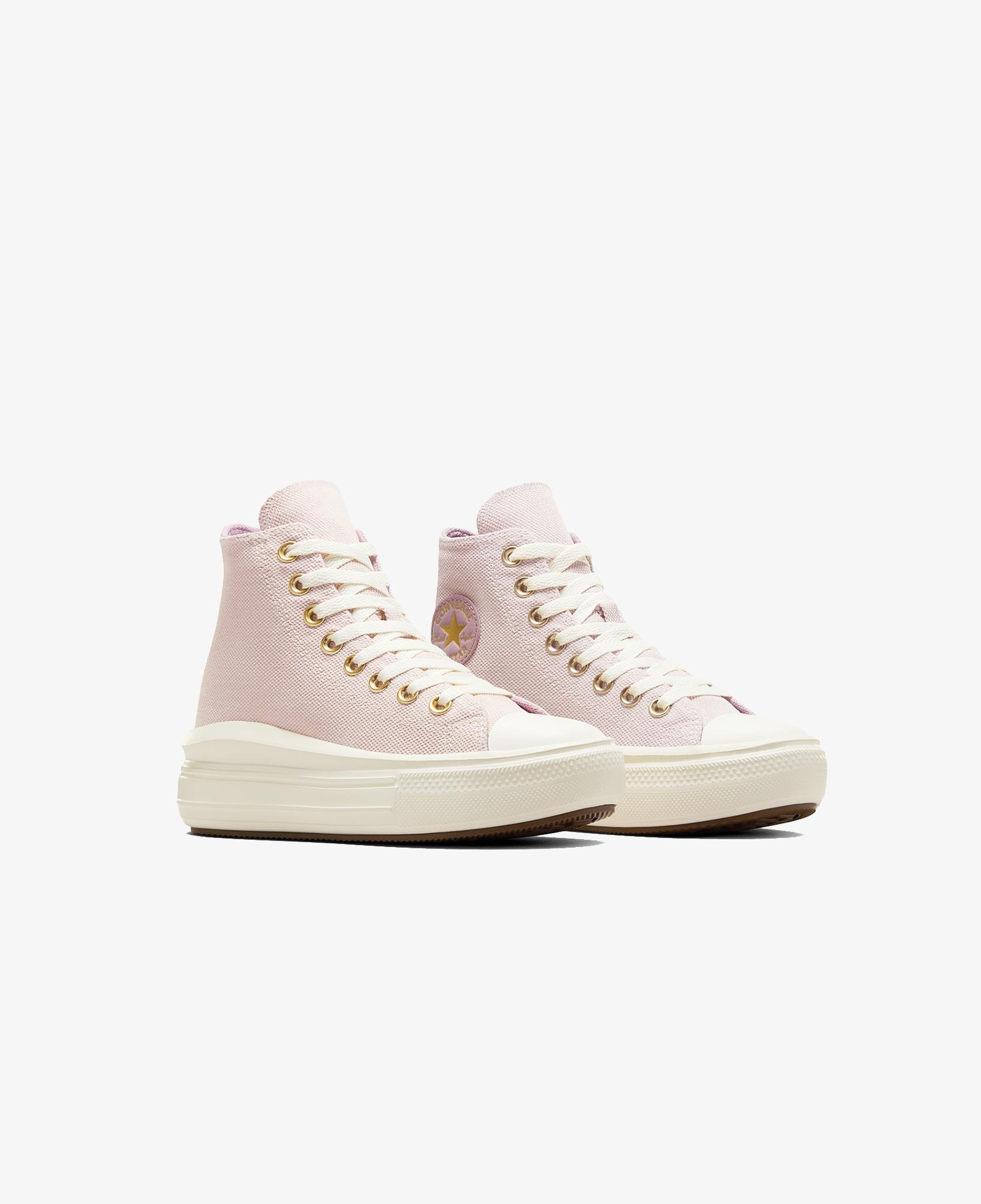 Converse Chuck Taylor All Star Move Gold Çocuk Pembe Sneaker