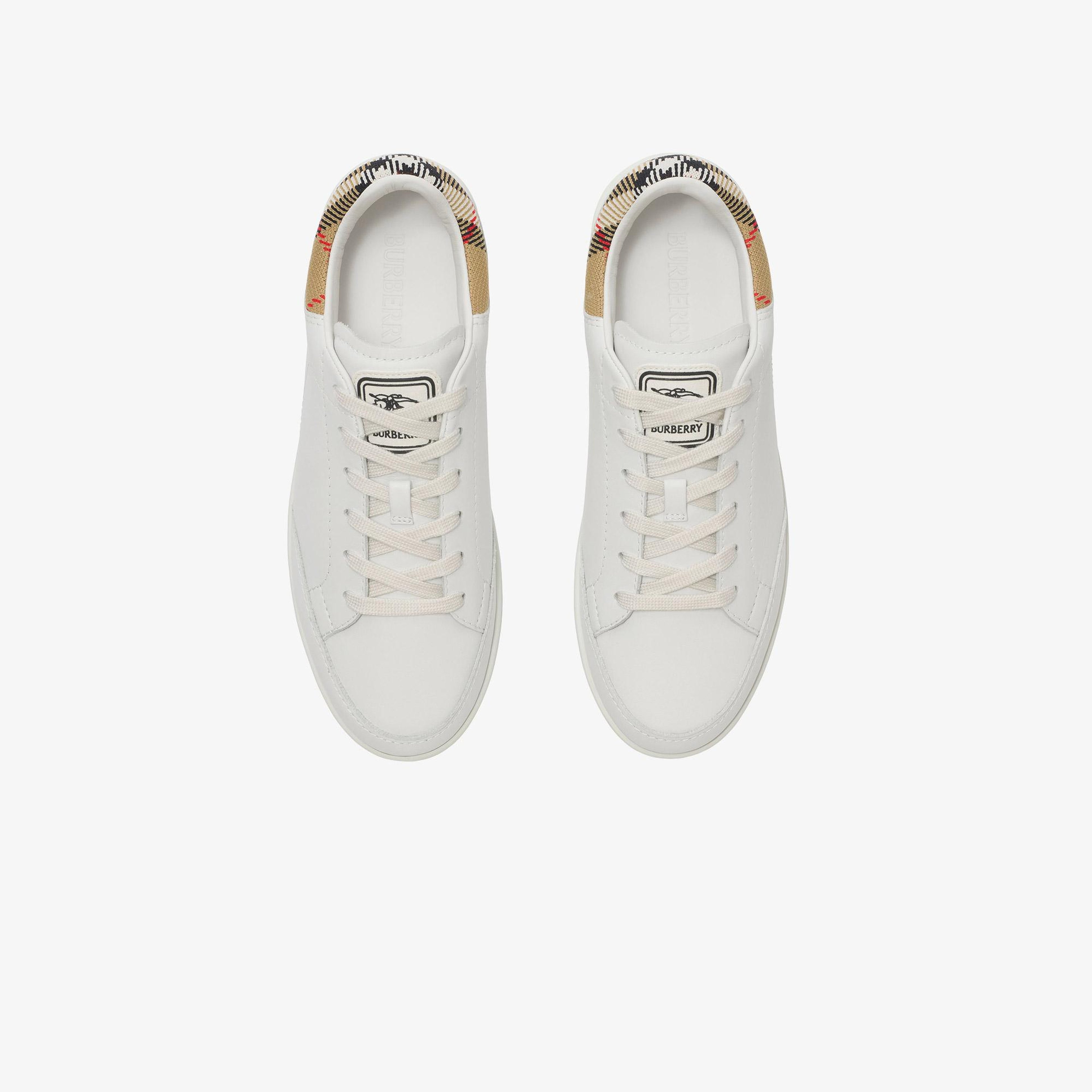 Burberry Set Kadın Beyaz Sneaker