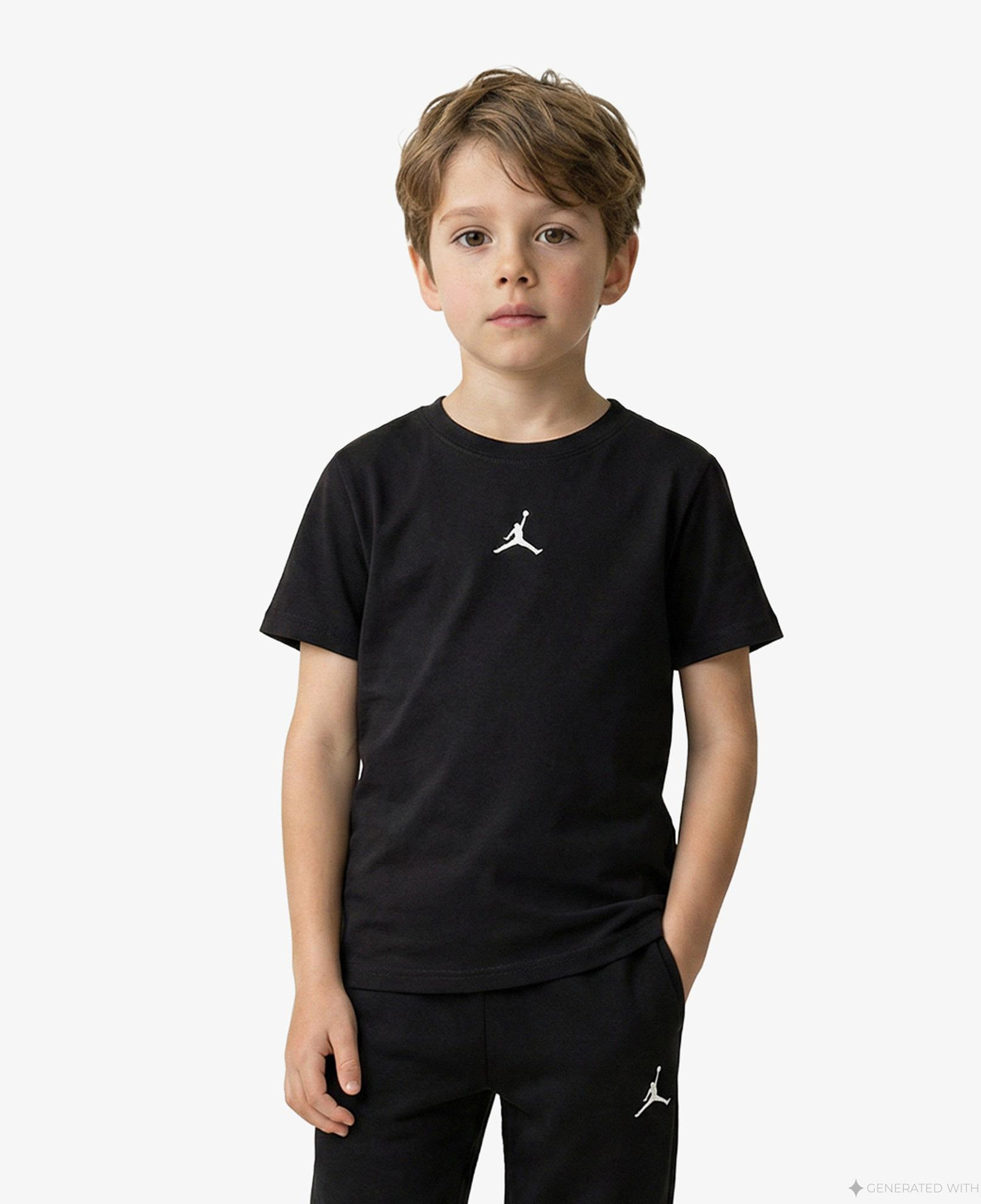 Jordan Sport Core Çocuk Siyah T-Shirt