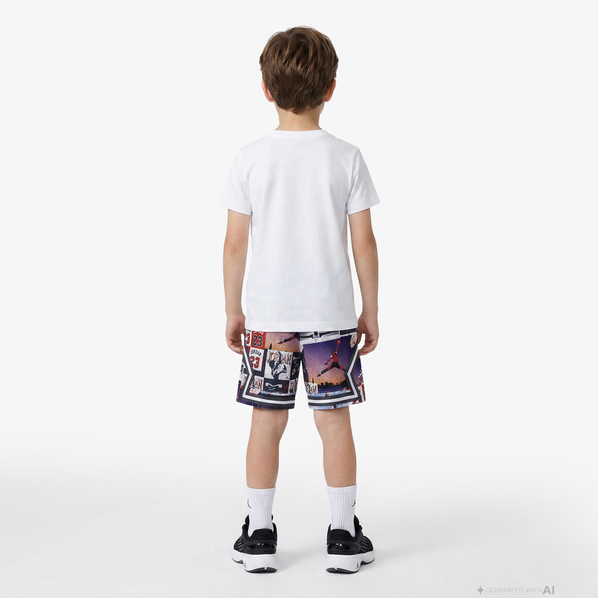 Jordan Sport Core Çocuk Beyaz T-Shirt