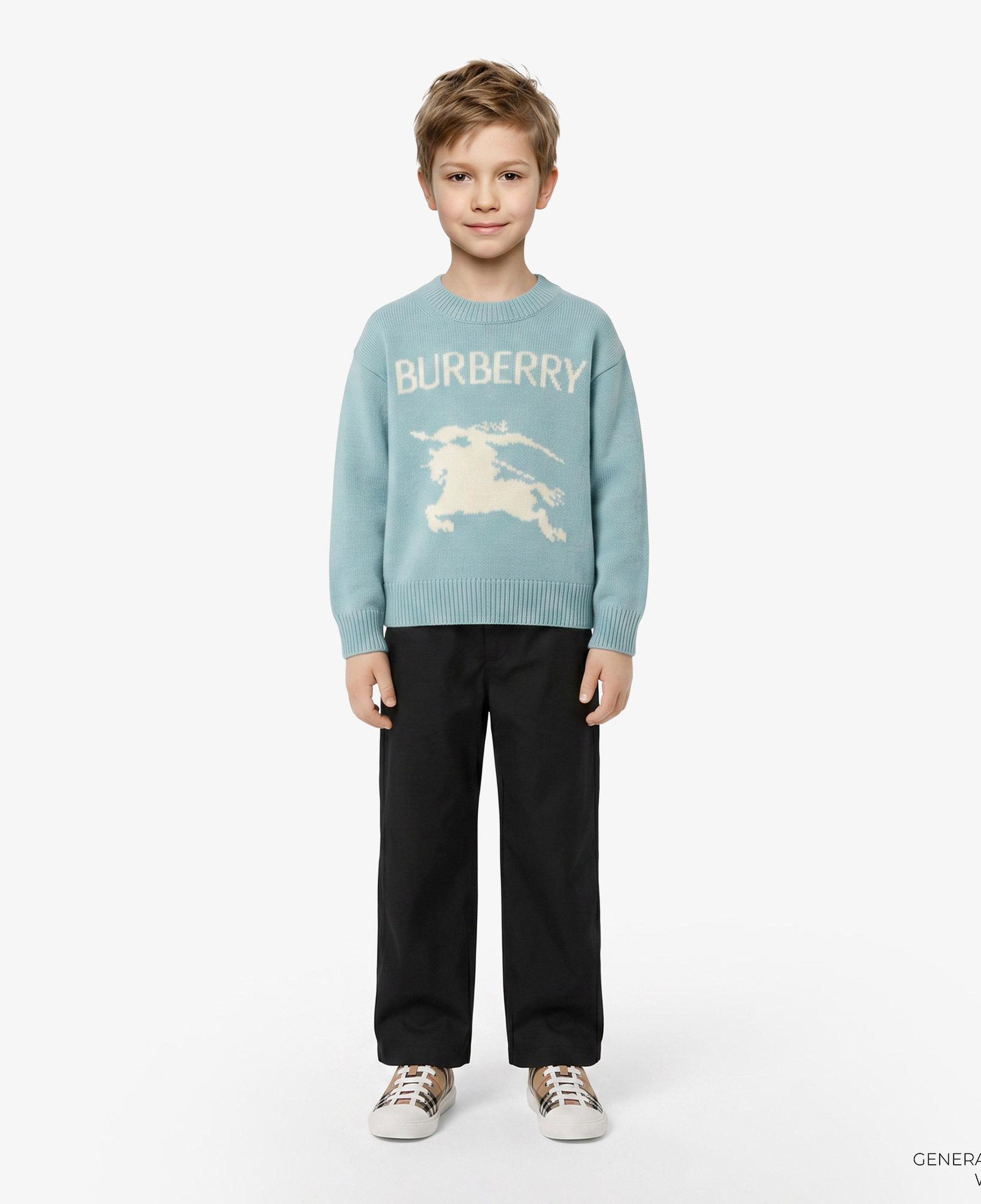 Burberry Porgy Ekd Çocuk Mavi Triko