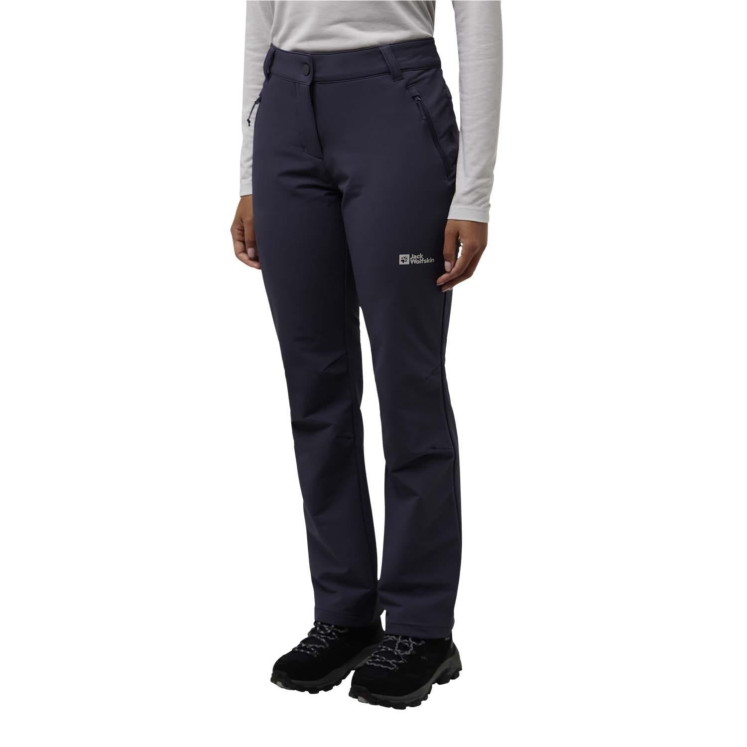 Jack Wolfskin Activate Thermic Kadın Mavi Outdoor Pantolonu