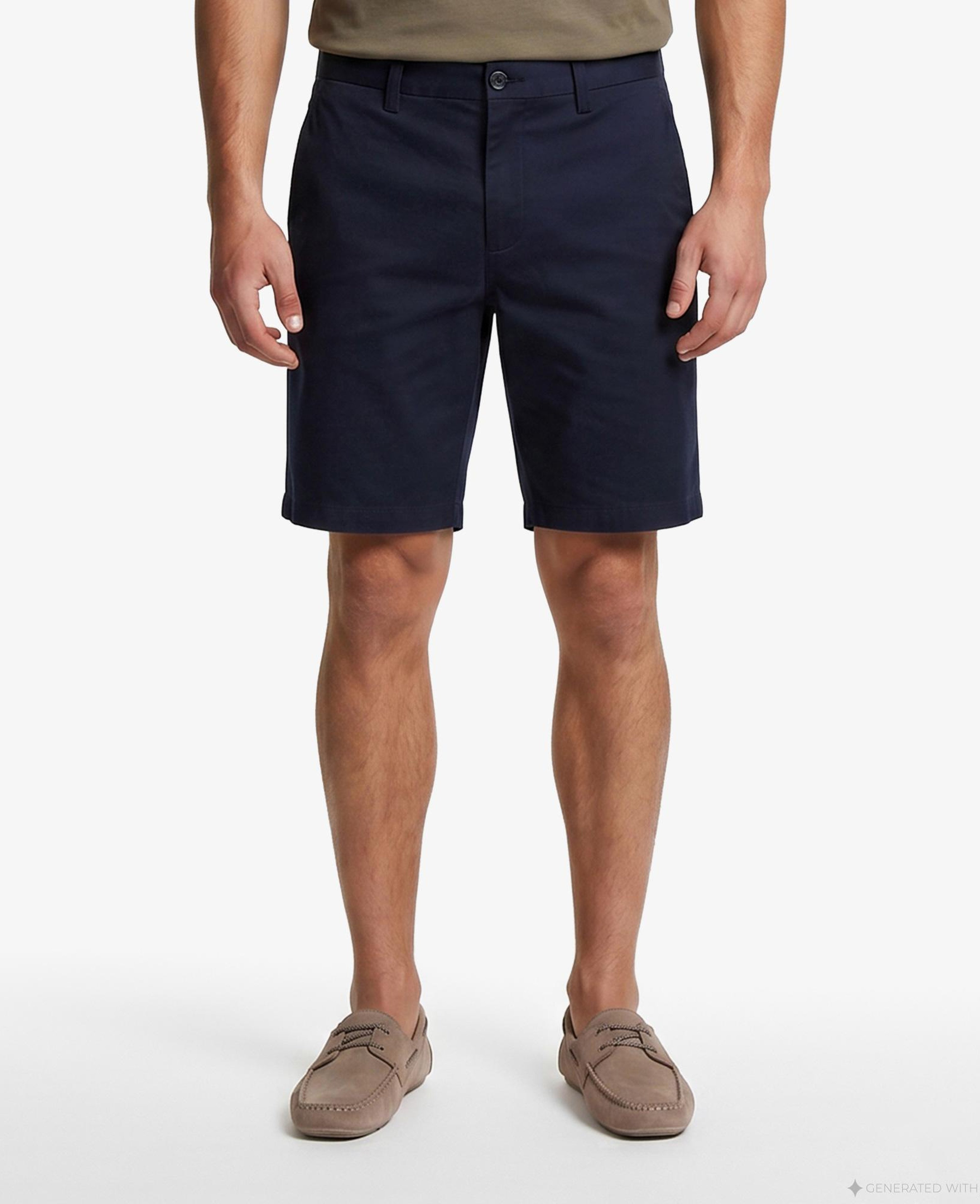Calvin Klein Refined Stretch Classic Erkek Mavi Şort