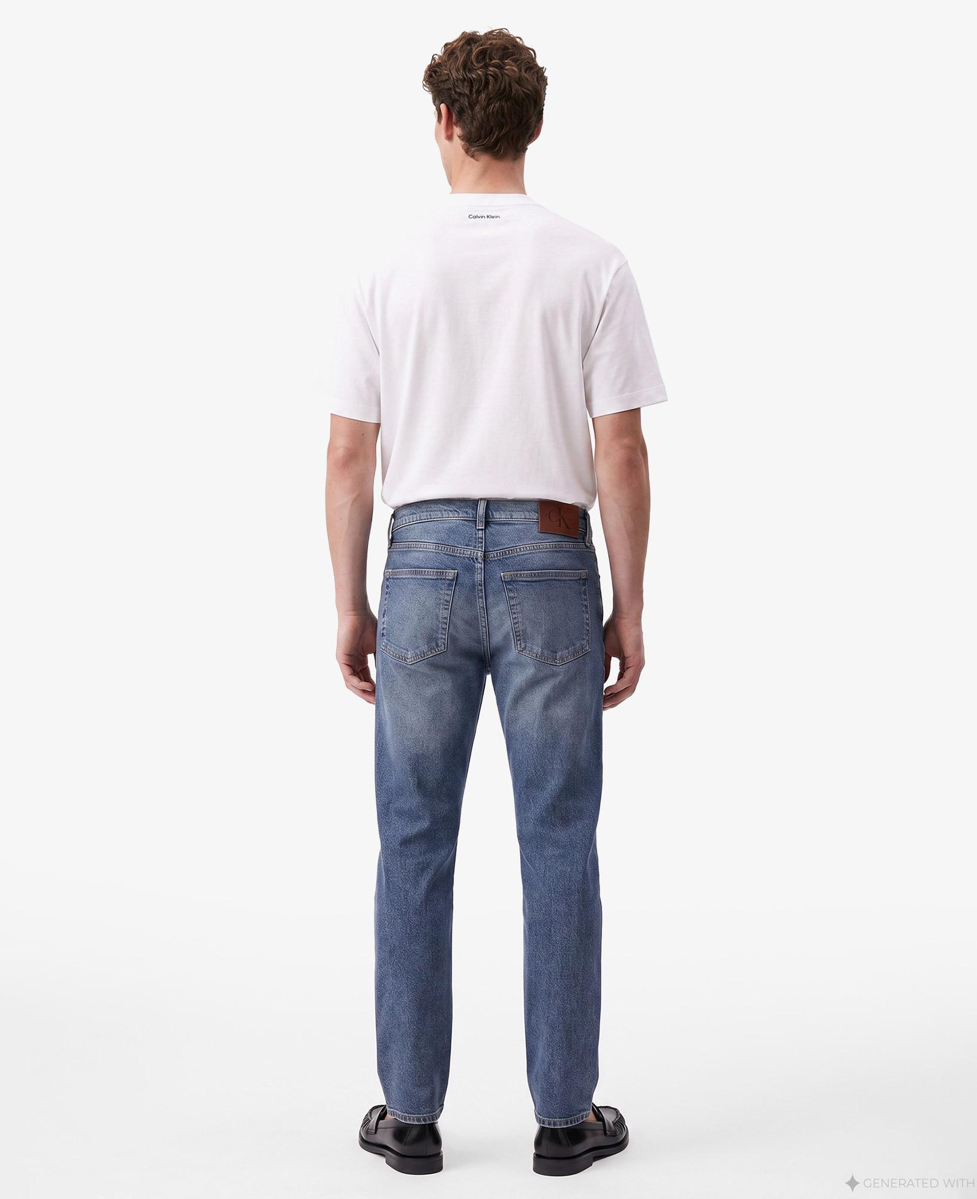 Calvin Klein Classic Taper Blue Erkek Mavi Jean