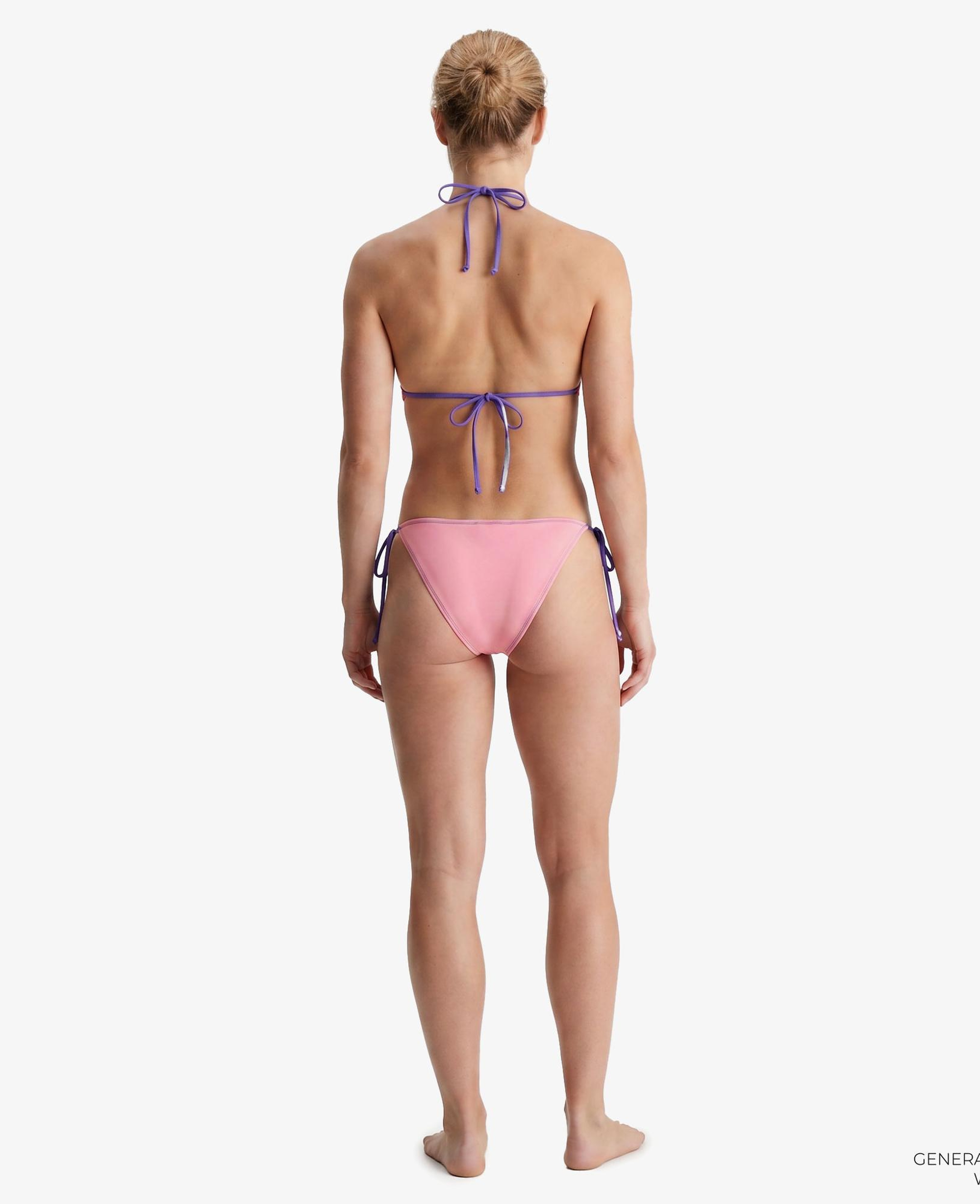 Calvin Klein Side Tie Kadın Pembe Bikini Altı