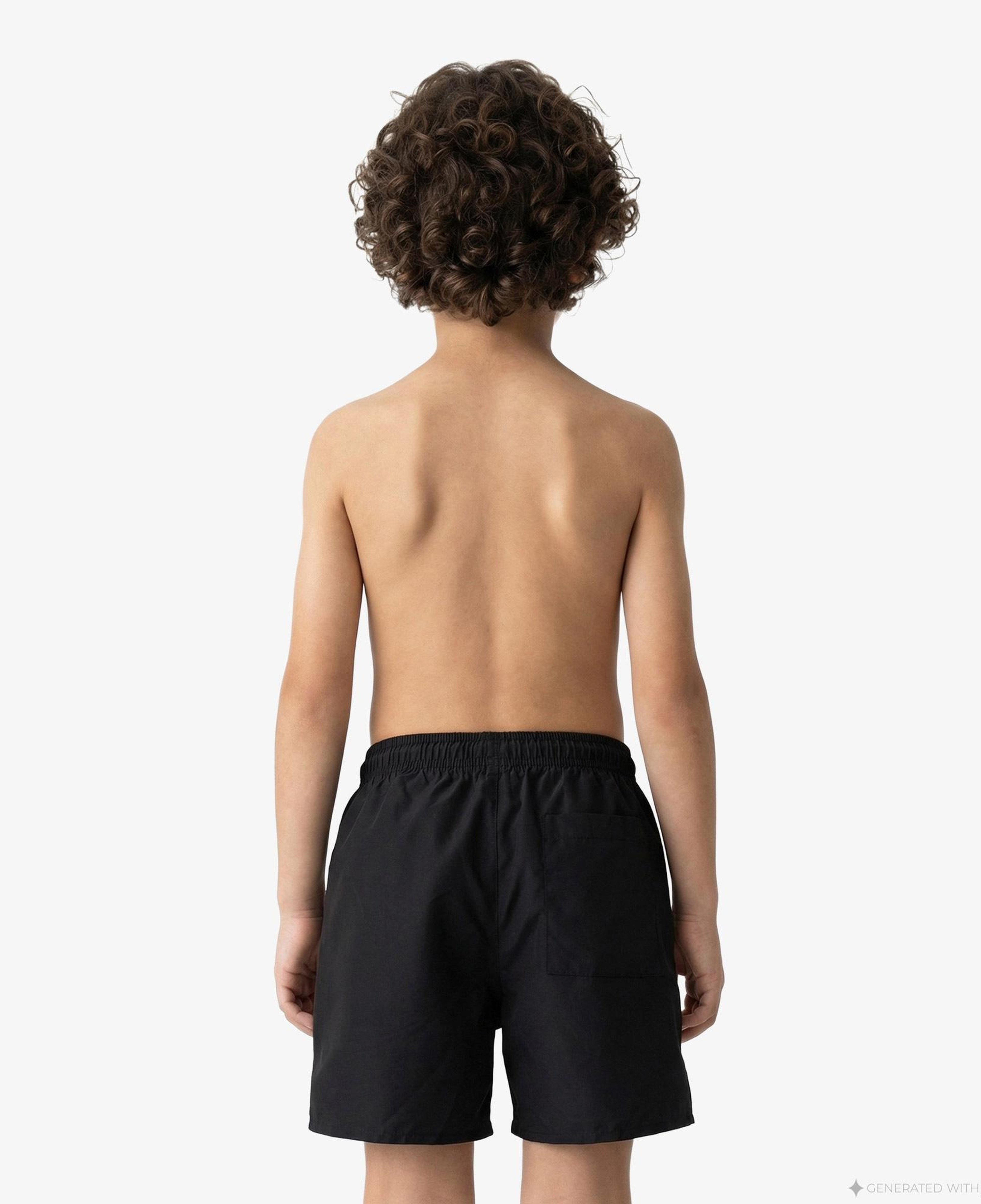 Calvin Klein Medium Drawstring Çocuk Siyah Deniz Şortu
