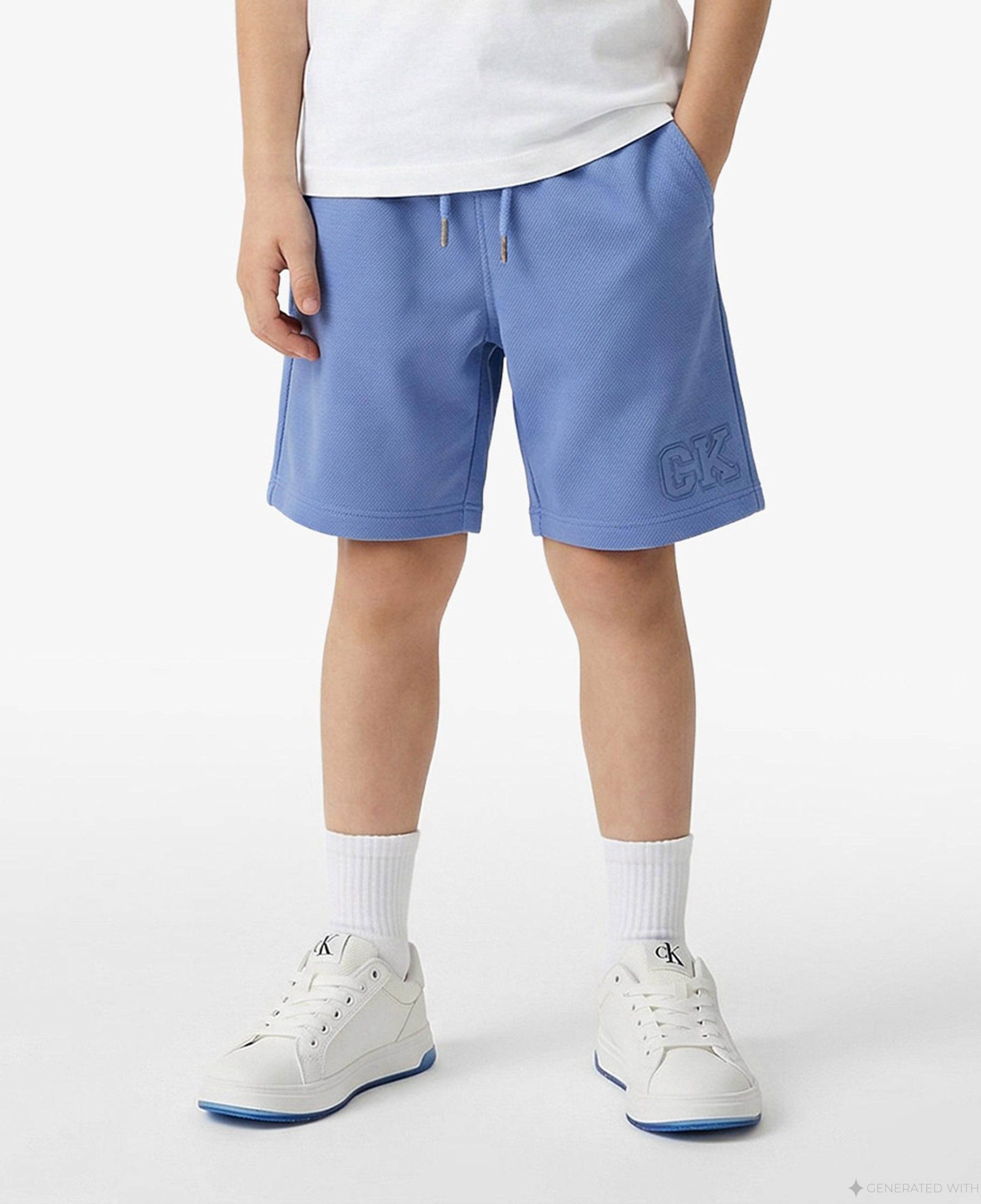 Calvin Klein Relaxed Çocuk Mavi Şort